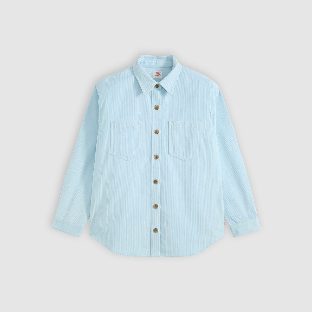 Iris Corduroy Overshirt — Angel Falls - Blue