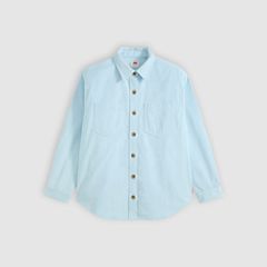 Iris Corduroy Overshirt — Angel Falls - Blue 5