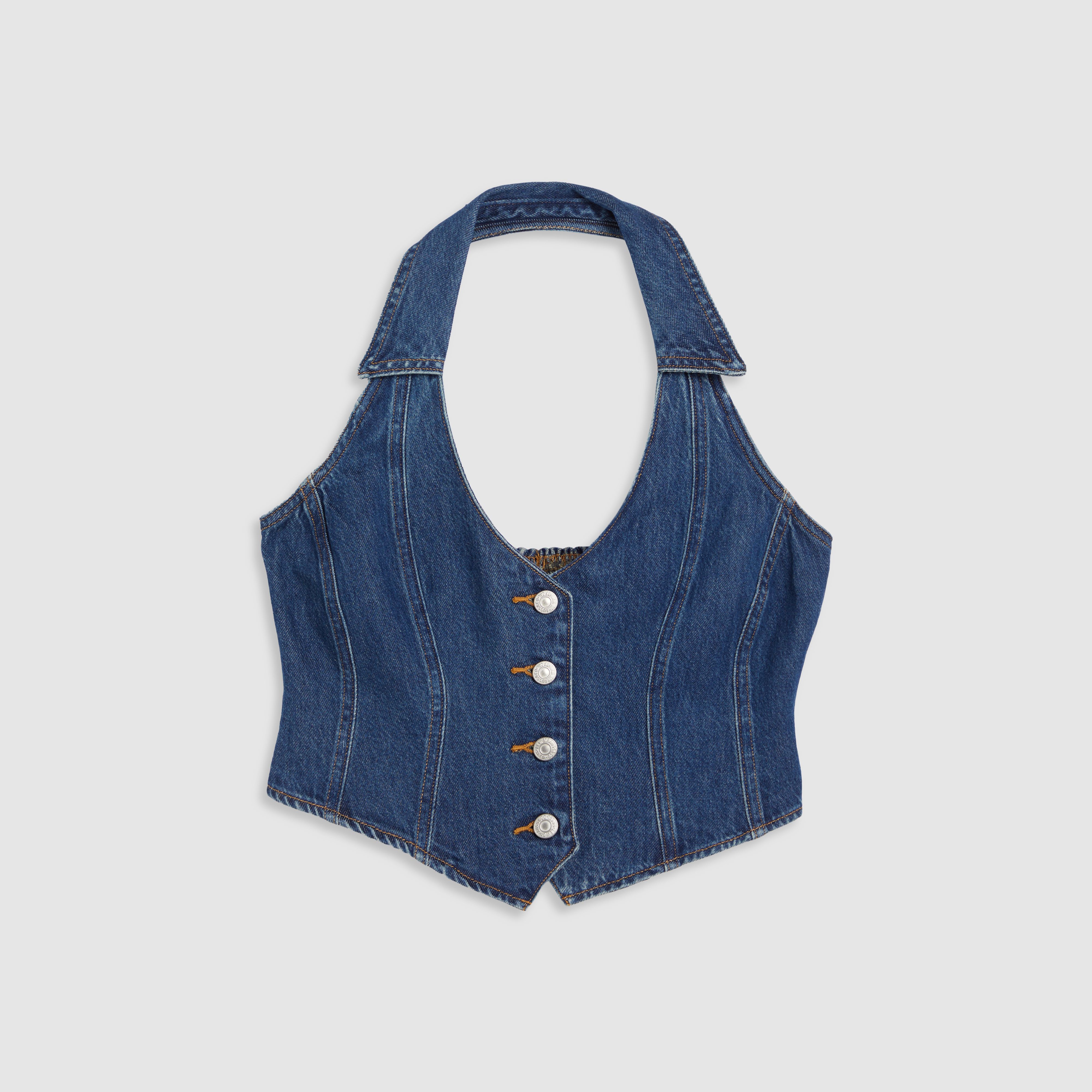 Bria Denim Corset 5