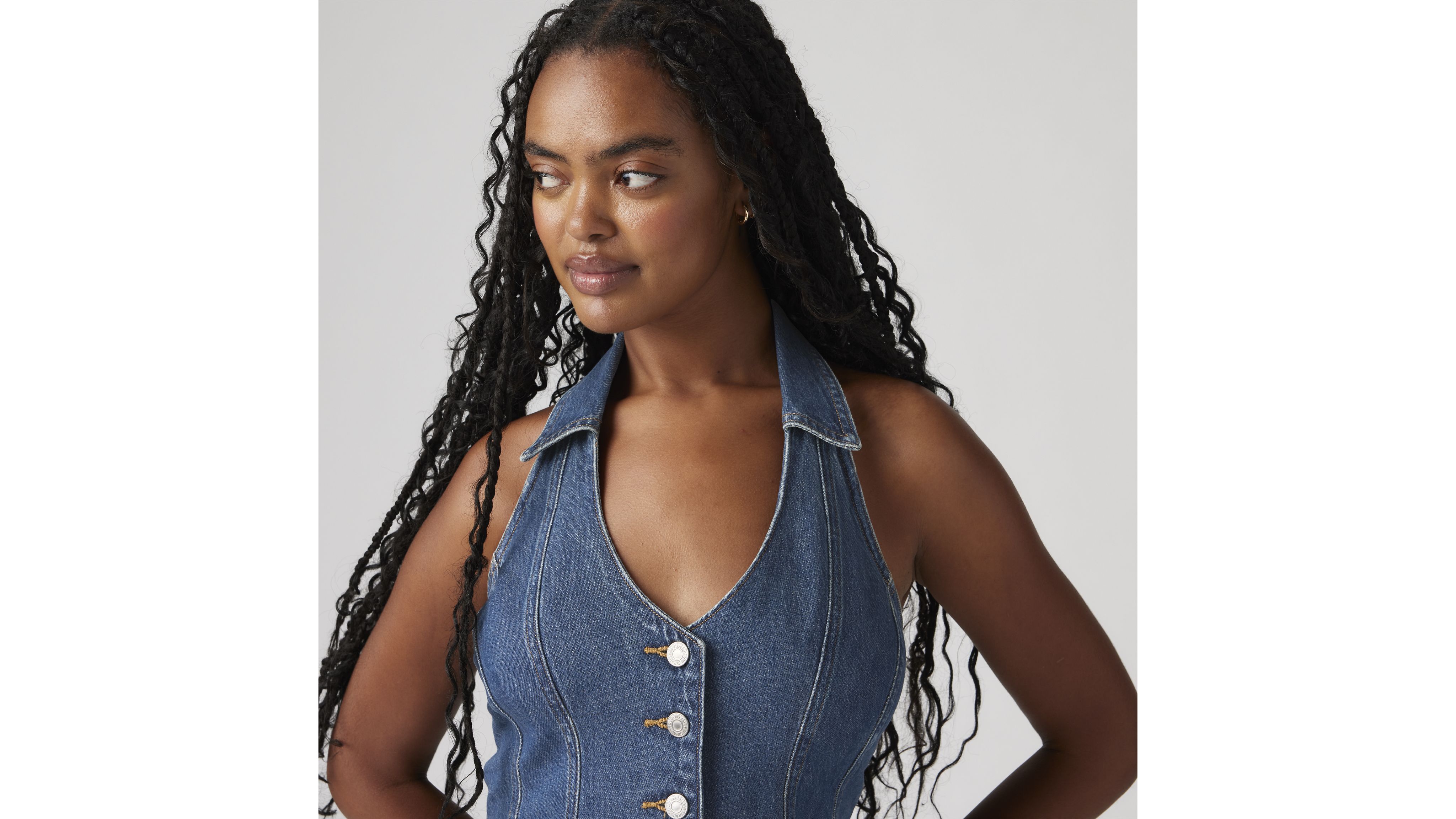 Bria Denim Corset 4