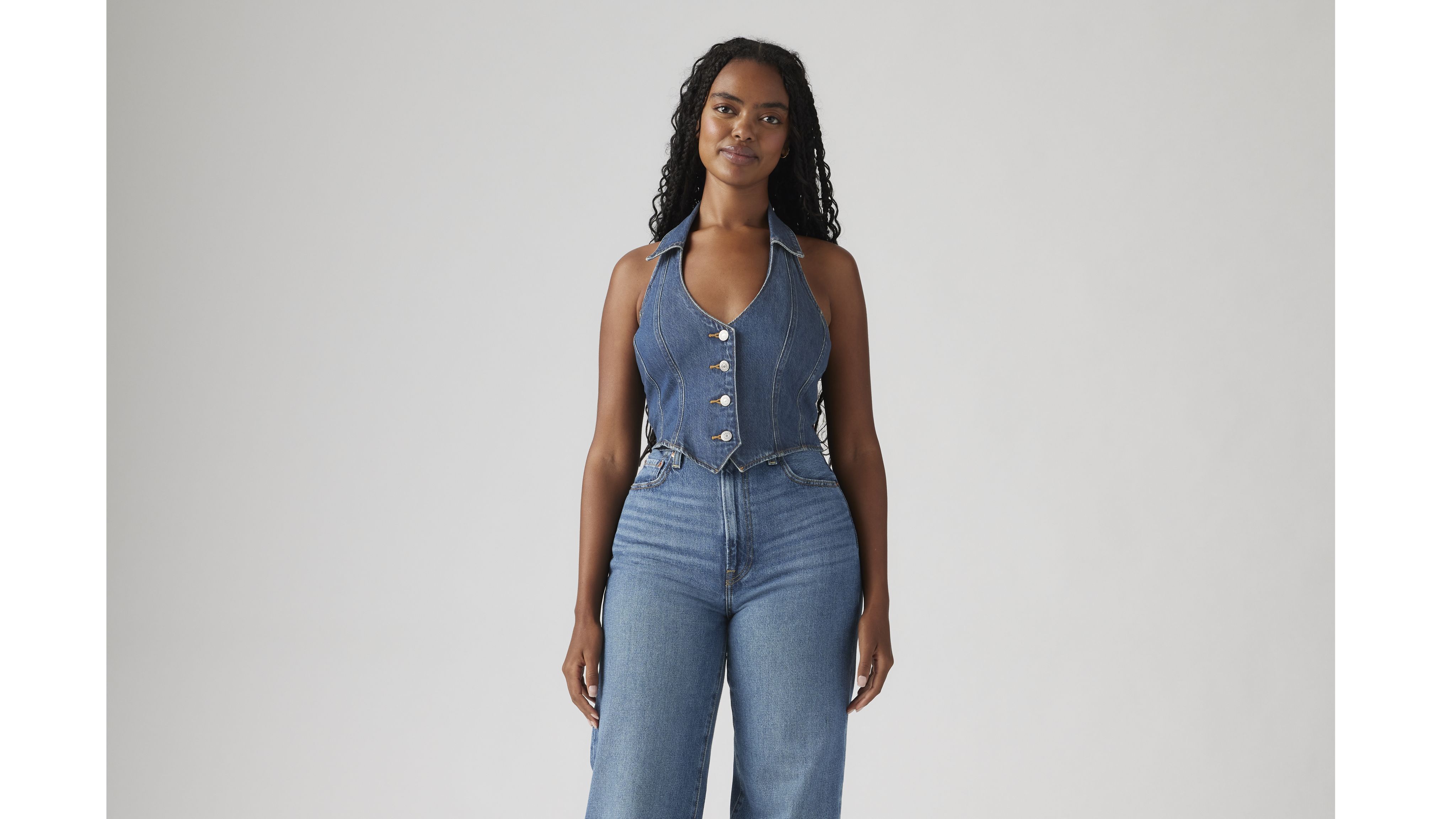 Bria Denim Corset 2