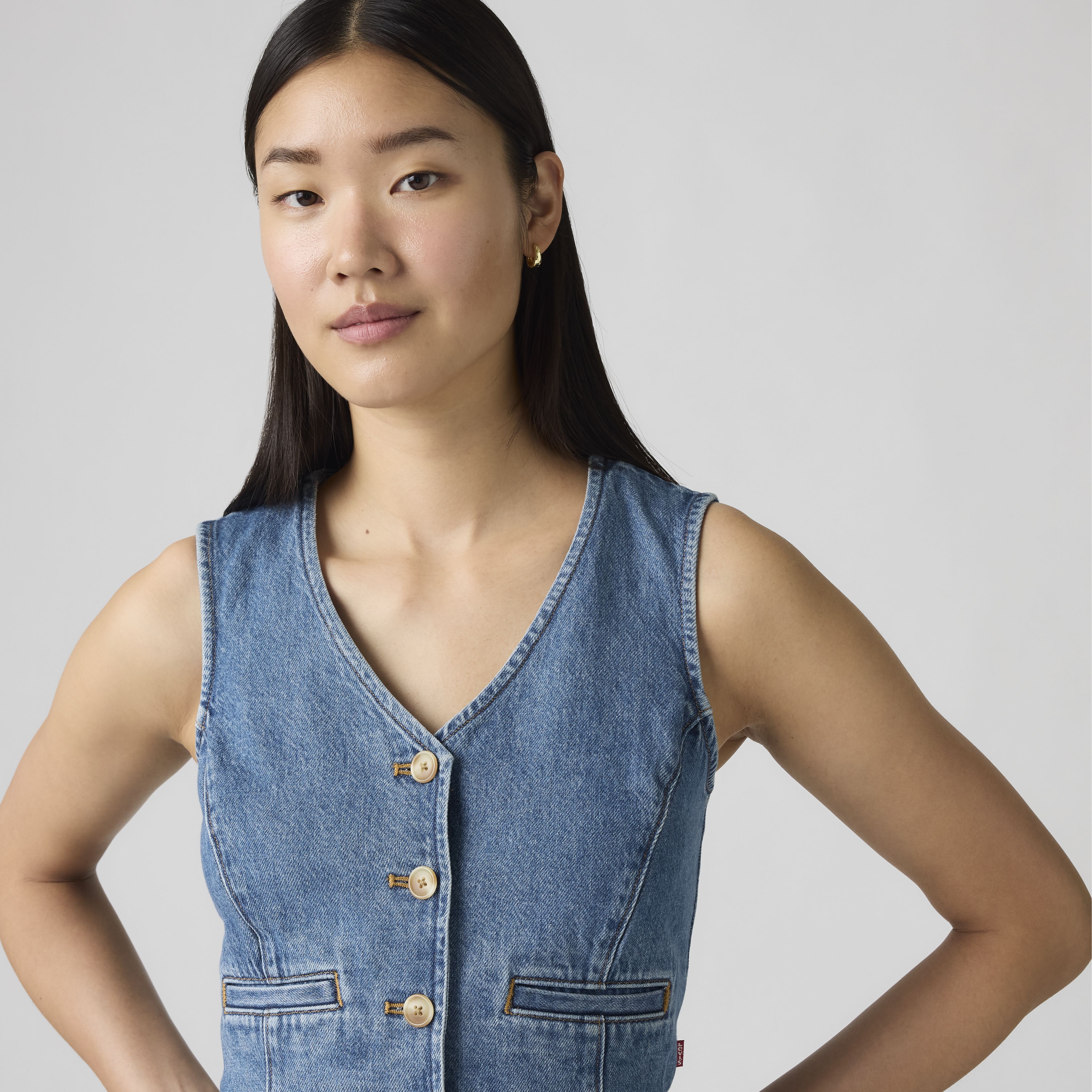 Amore Denim Vest 2