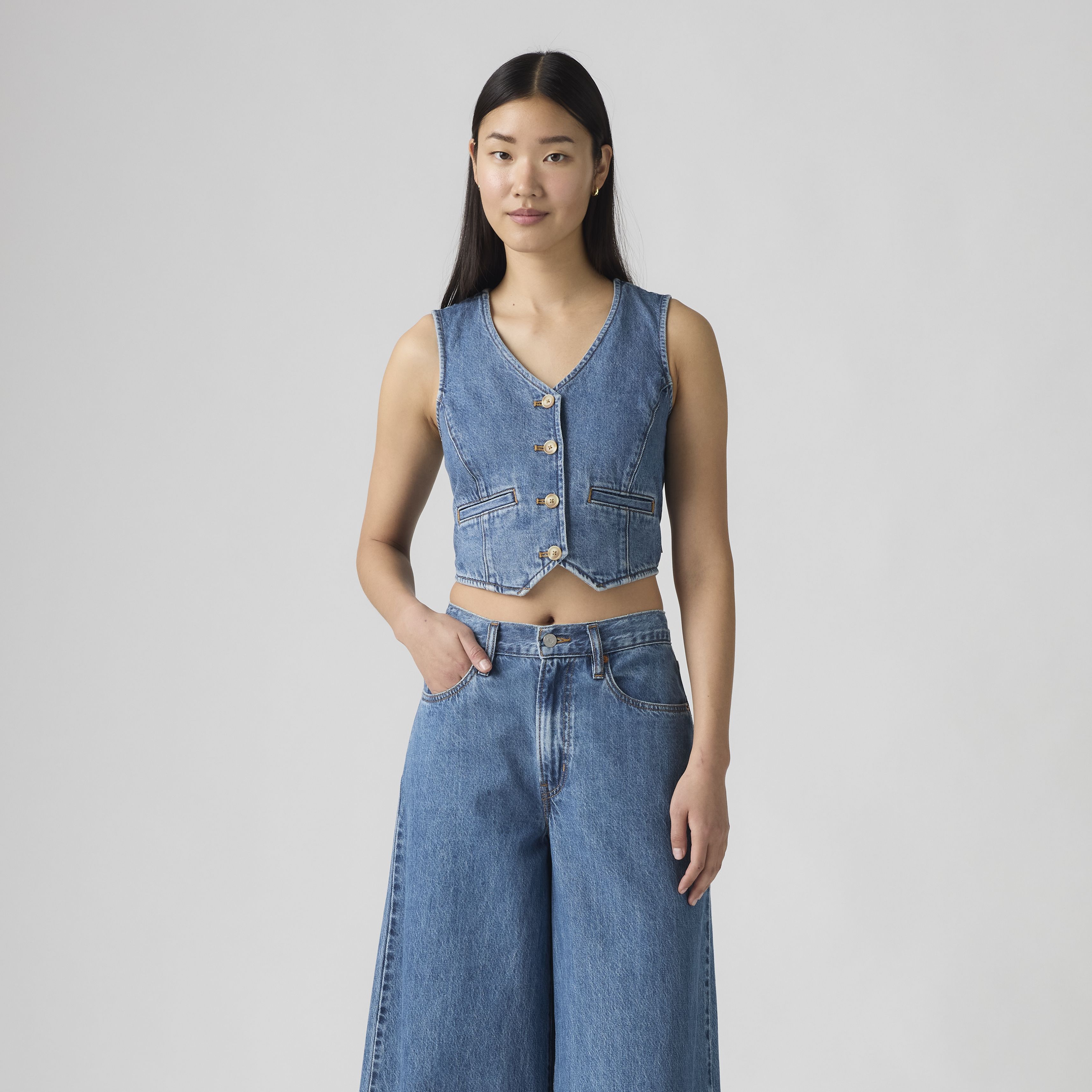 Amore Denim Vest 3
