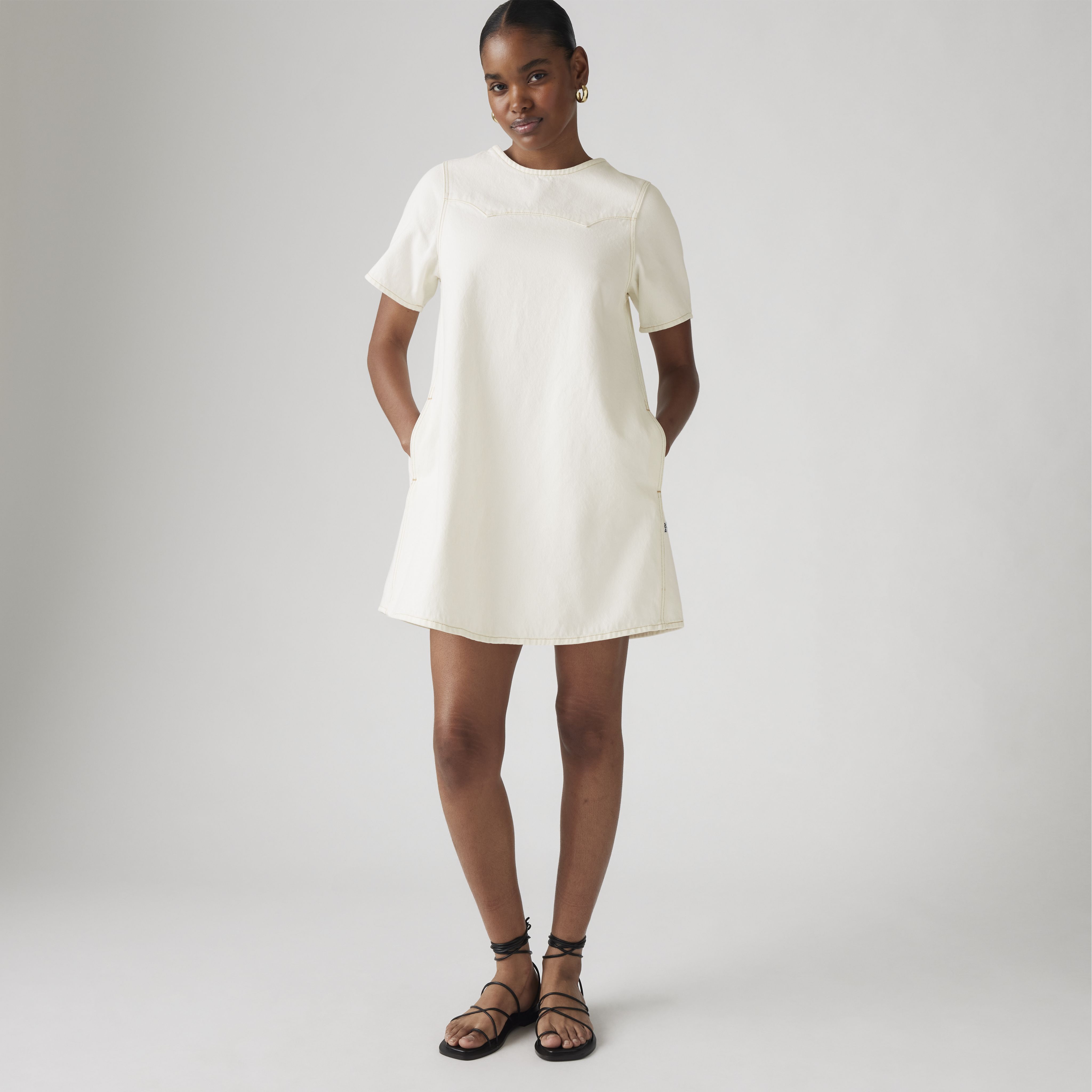 Denim Tee Dress 1