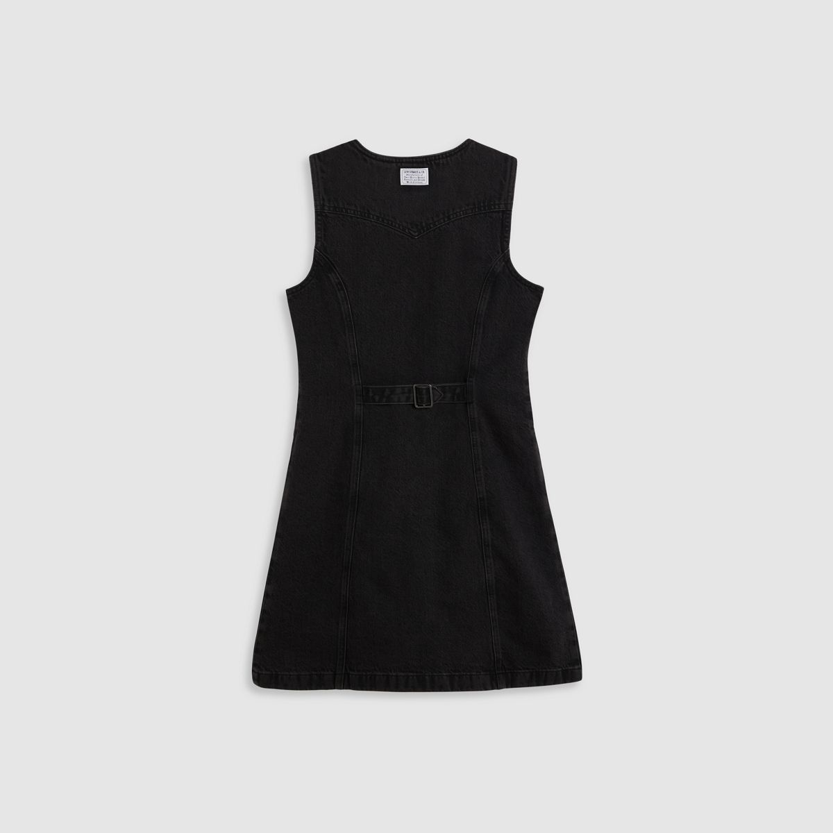 Vianna Vest Mini Dress — Capturing Moments - Black