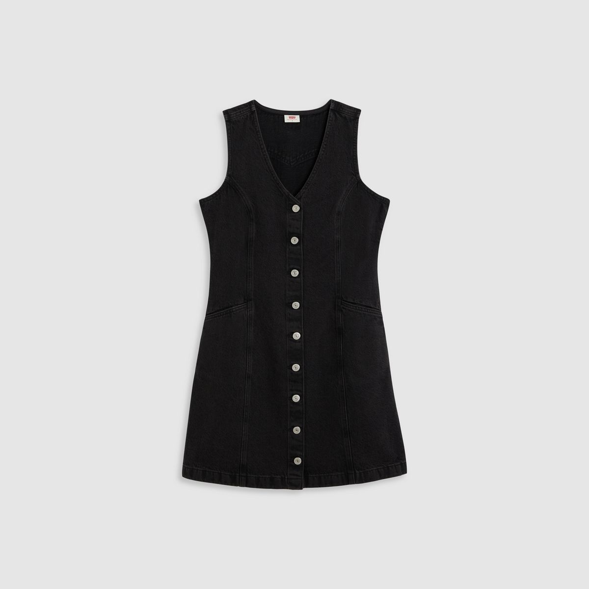 Vianna Vest Mini Dress — Capturing Moments - Black