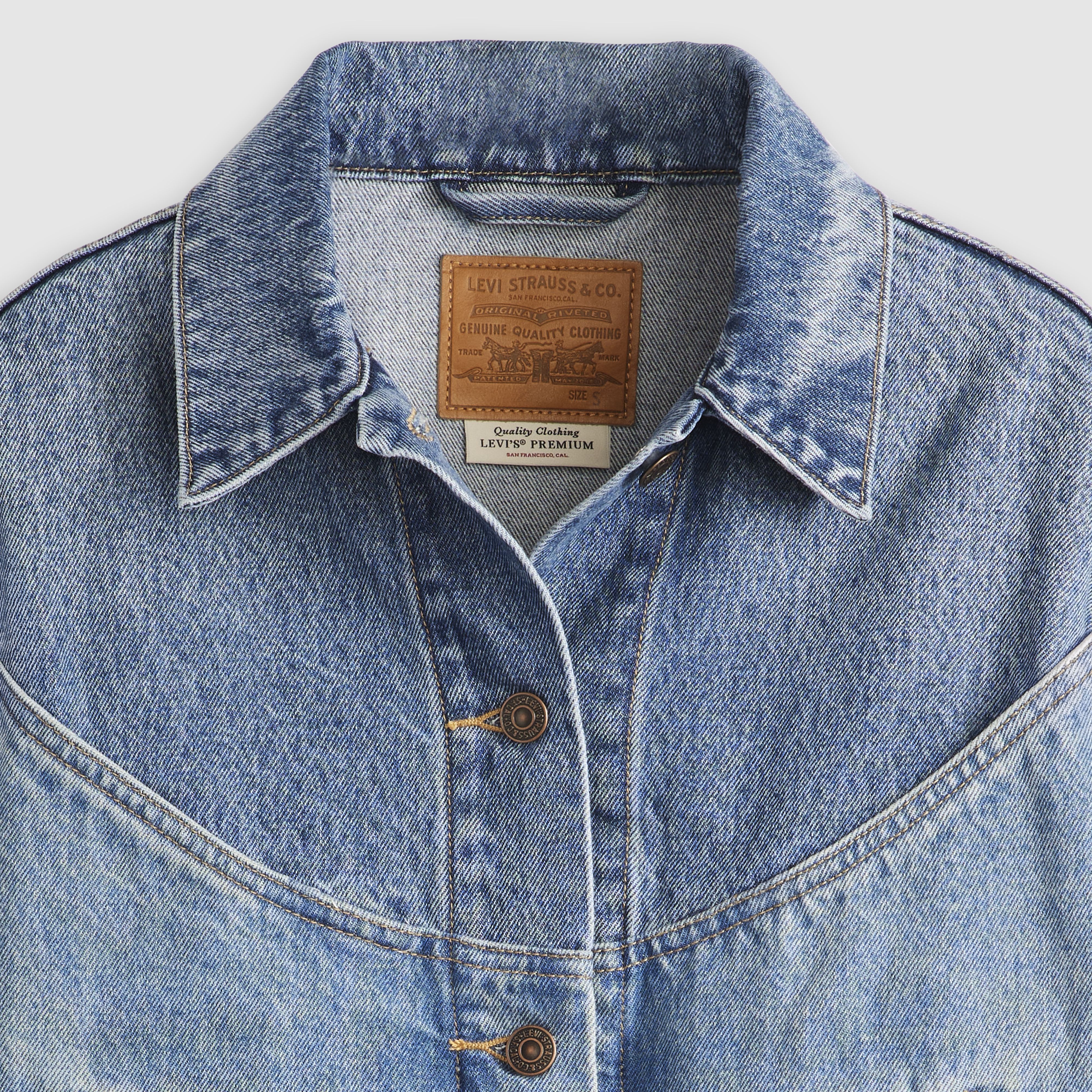 Shrunken '90s Western Trucker Jacket 6