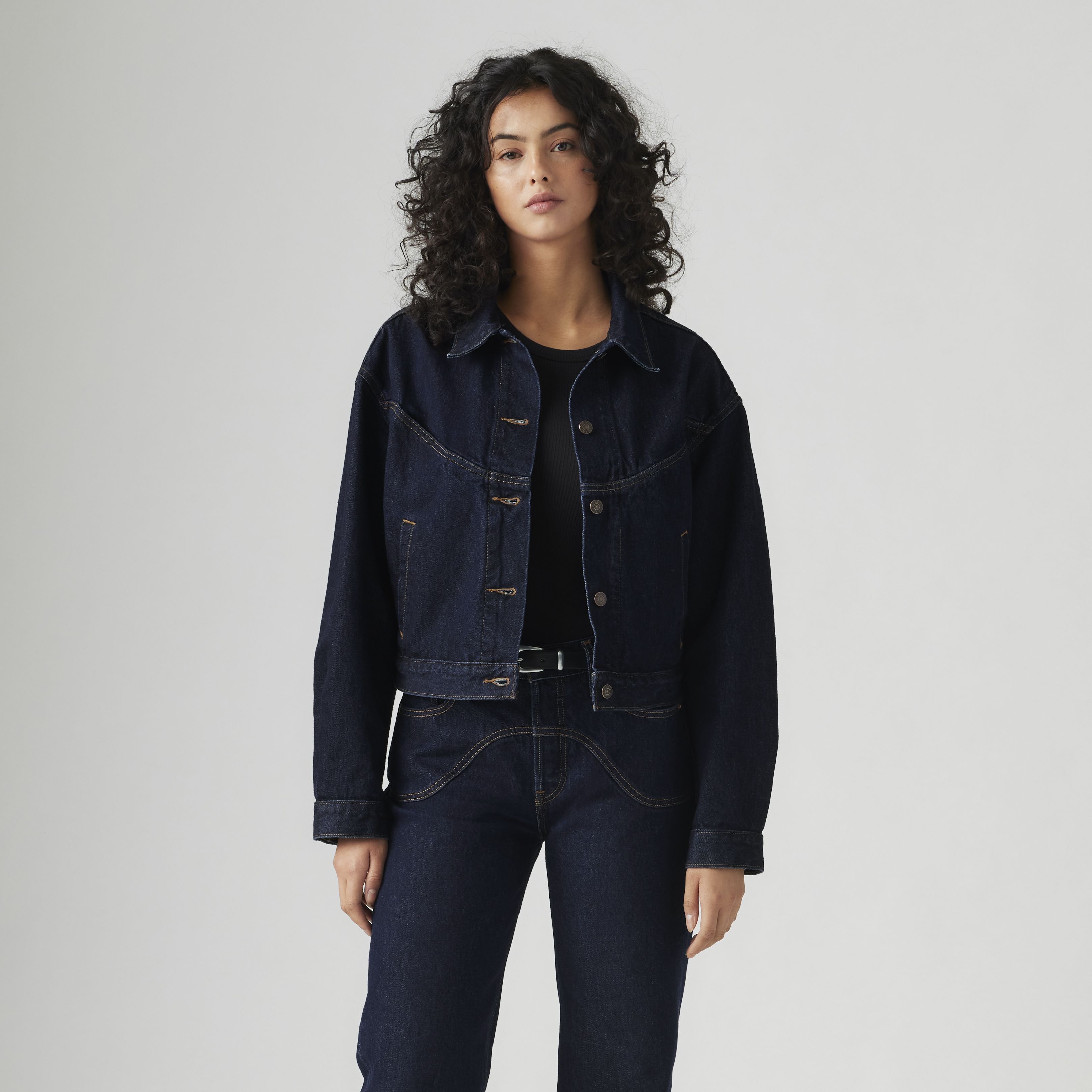 Shrunken '90s Trucker Jacket 3