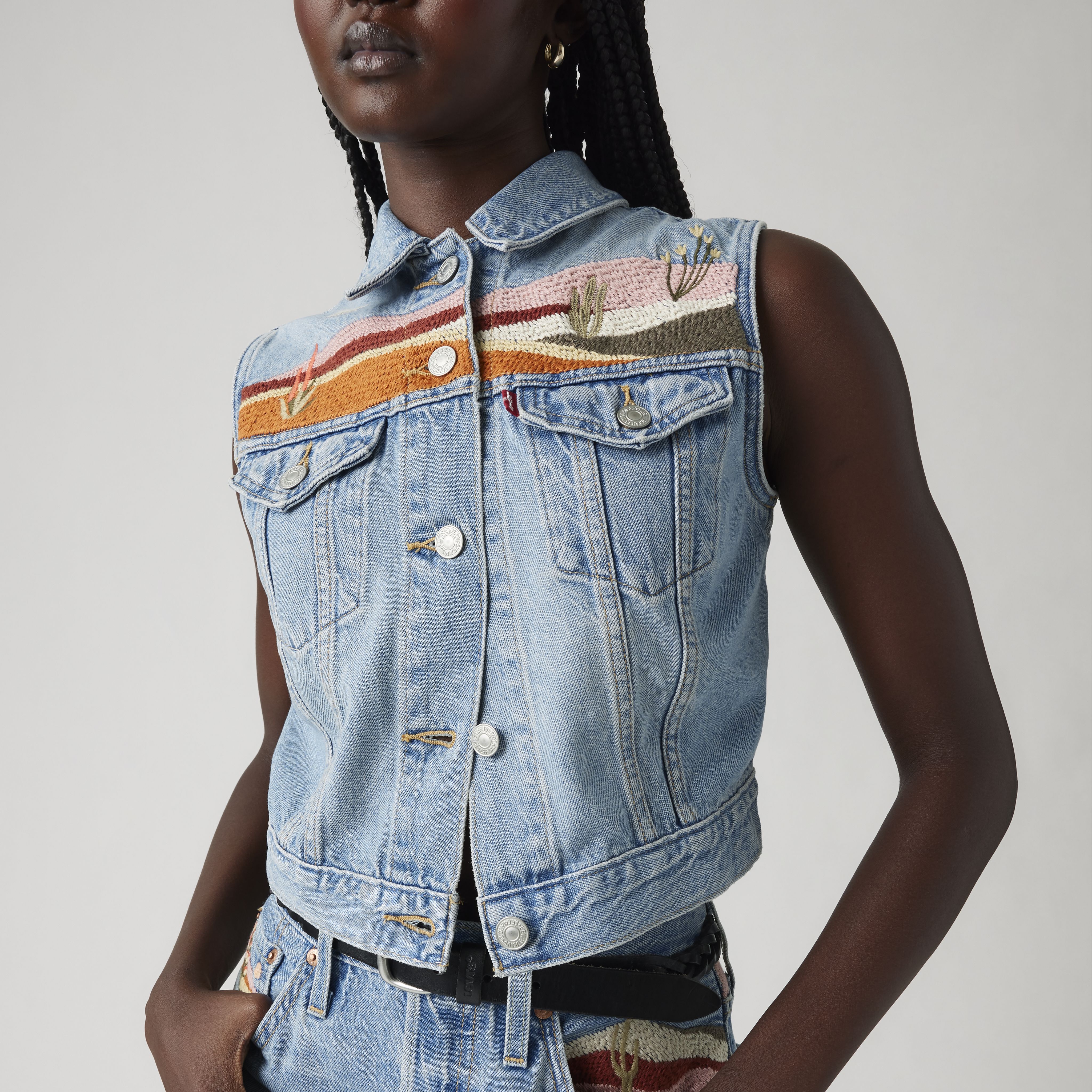 Embroidered XS Vest 2