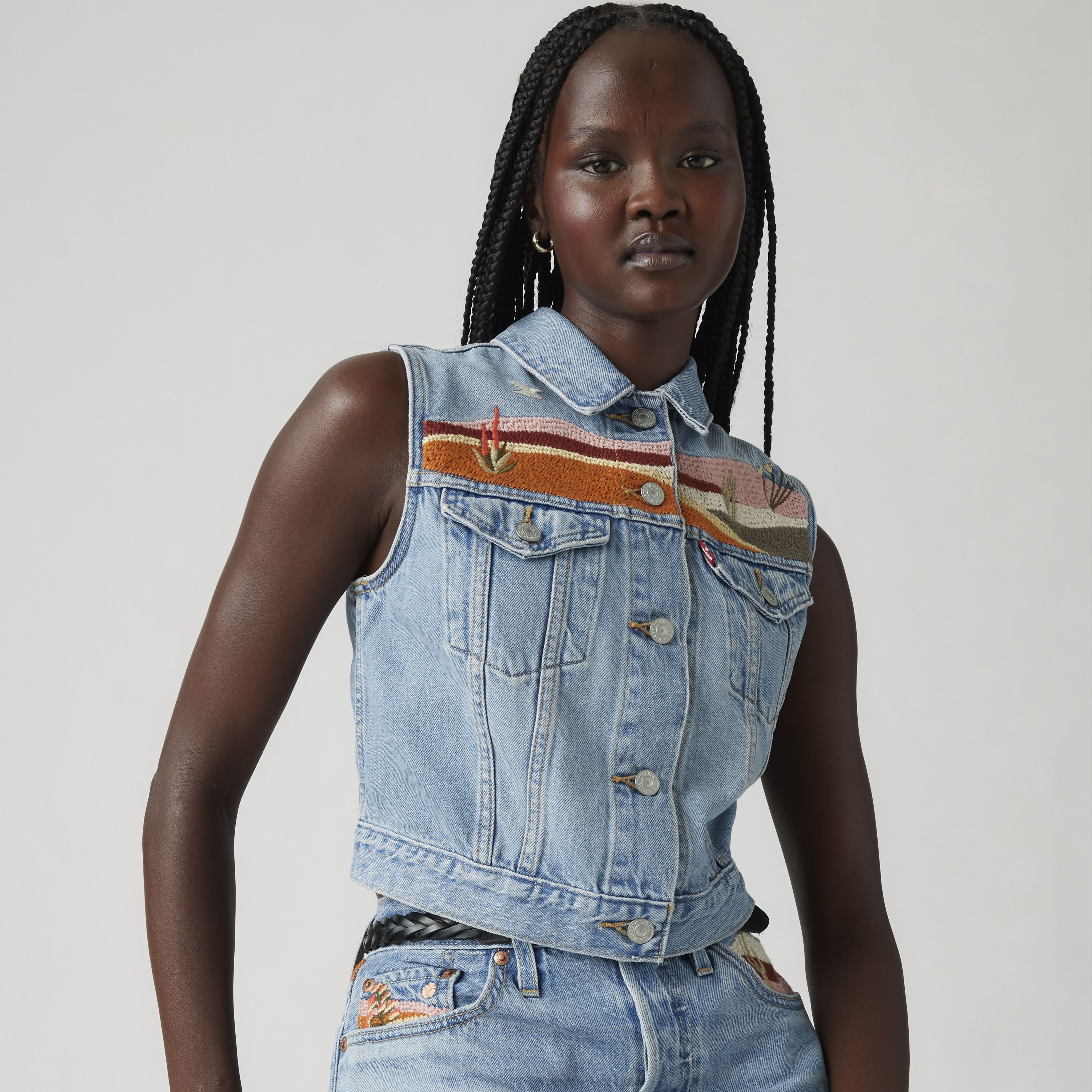 Embroidered XS Vest 1