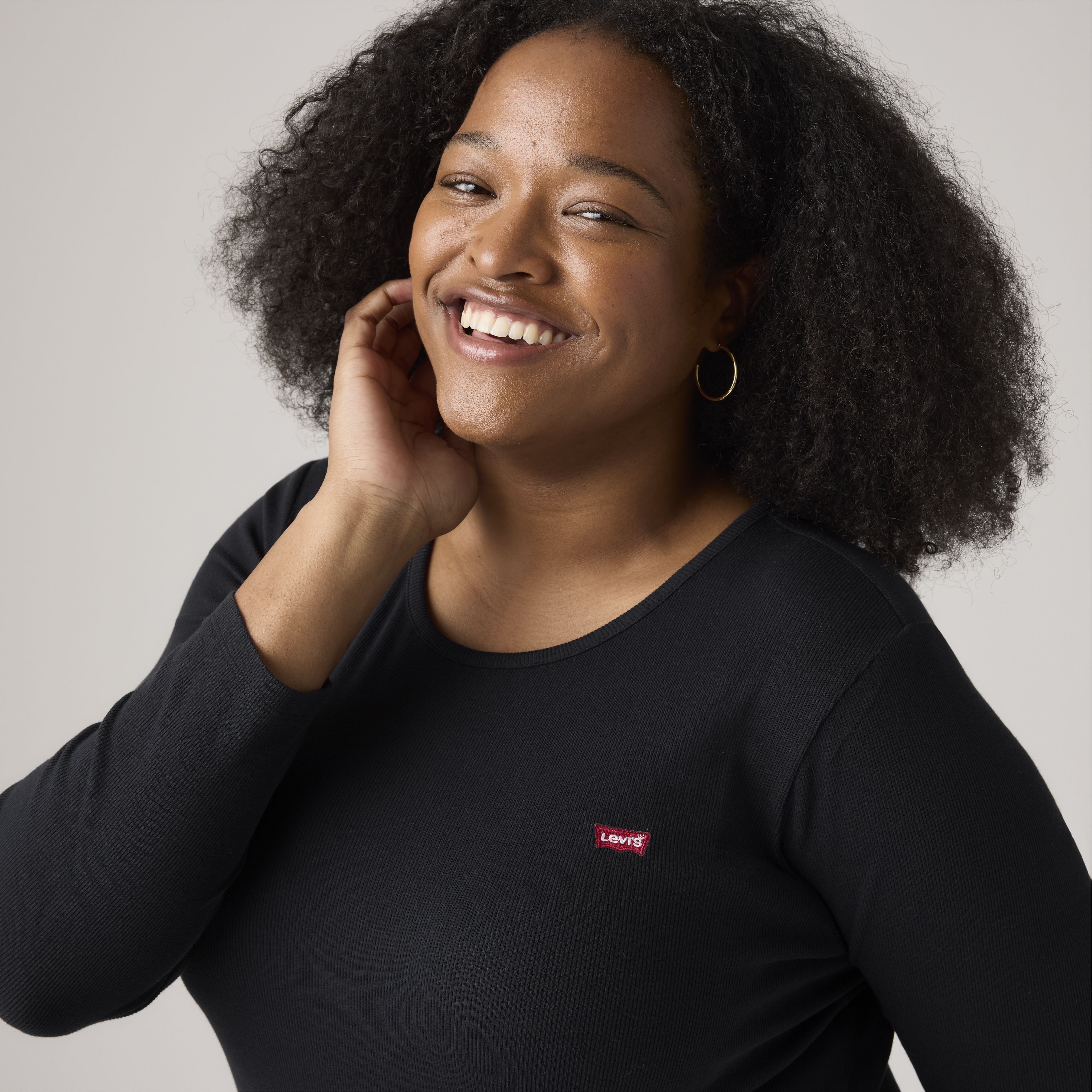 Hayes T-shirt met lange mouwen (Plus Size) 4