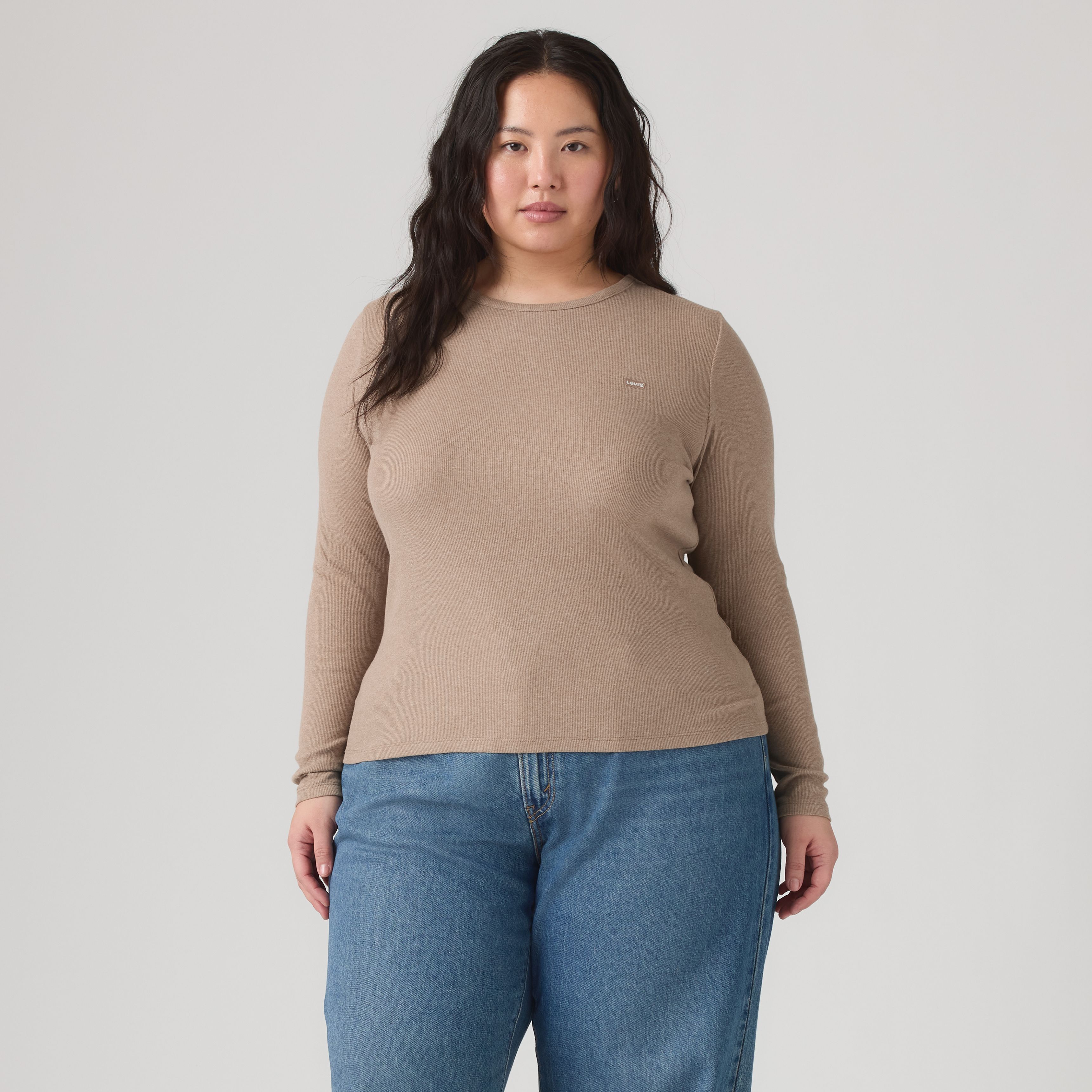Hayes Long-Sleeve Tee (Plus Size) 3