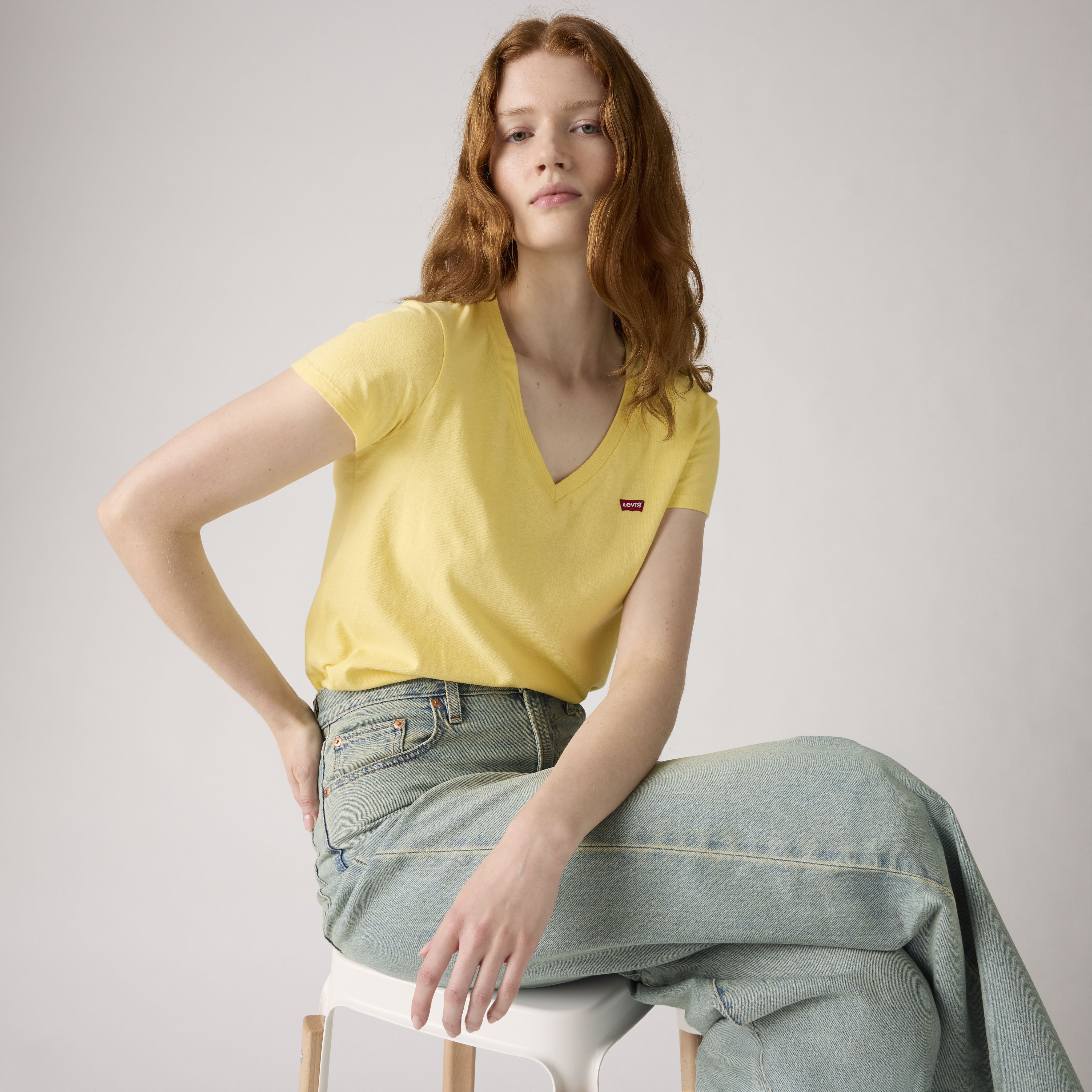 Perfect V-Neck Tee 1