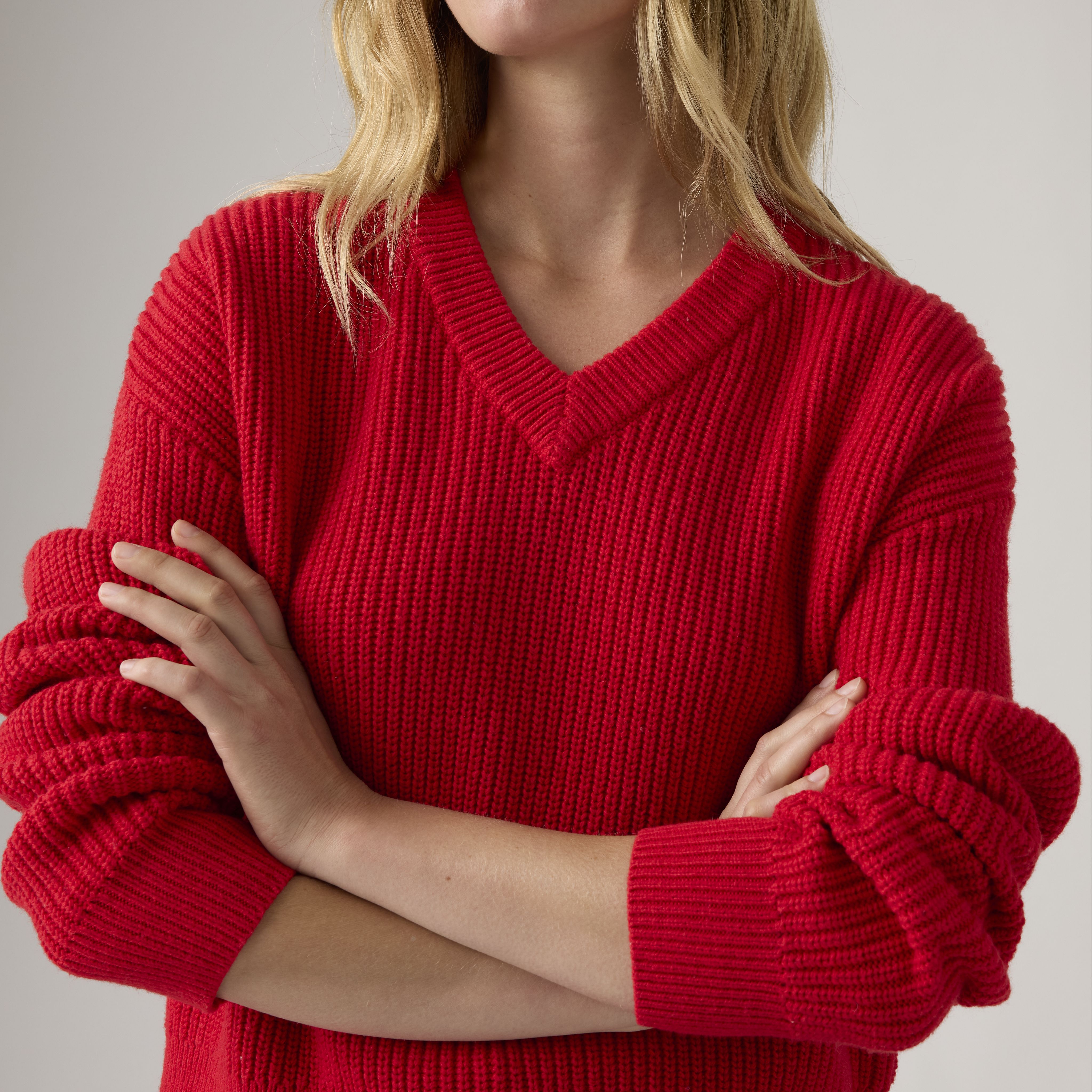 Reese V-Neck Sweater 1