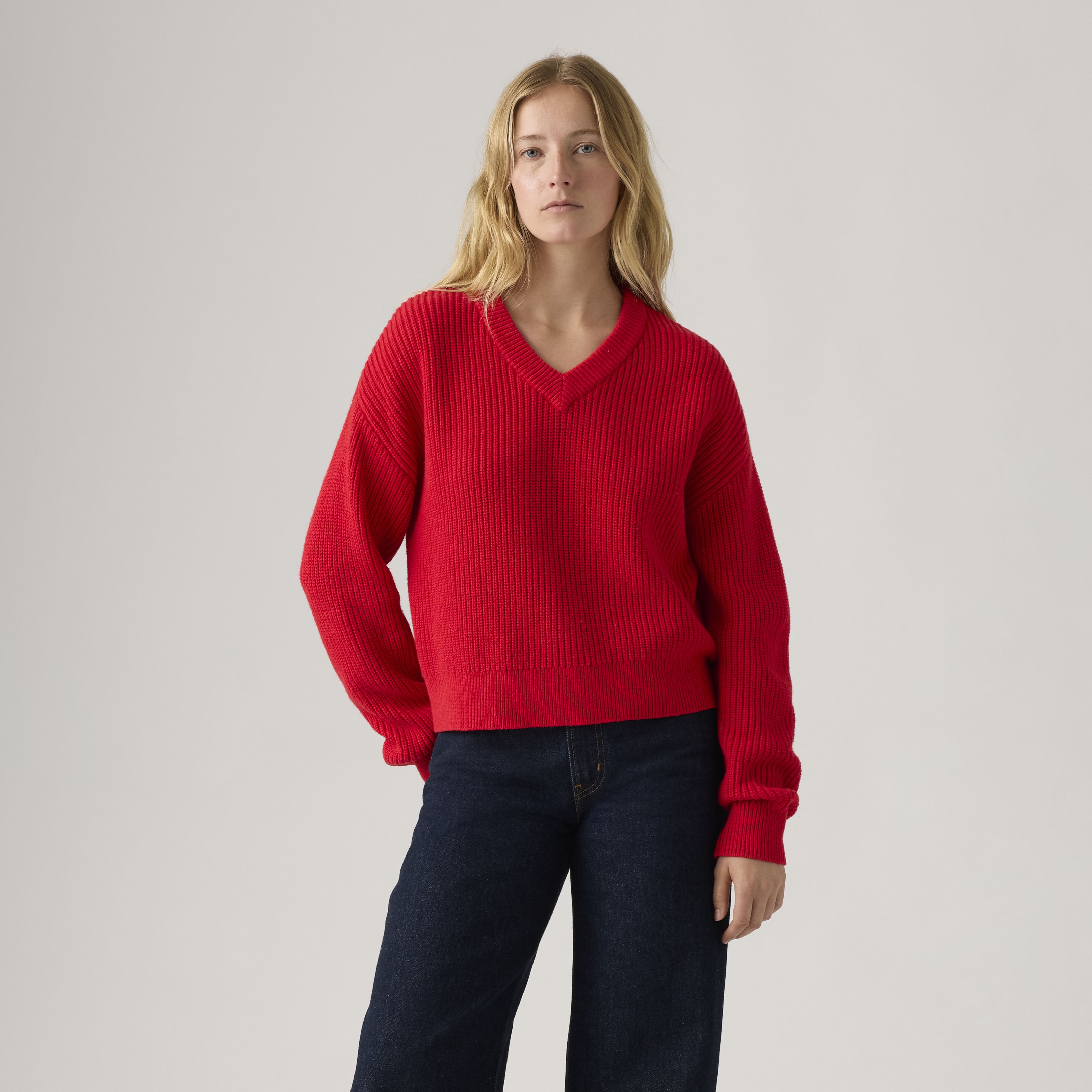 Reese V-Neck Sweater 1