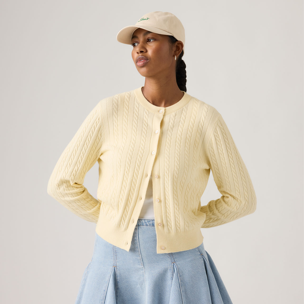 Supersoft Crewneck Cardigan 1