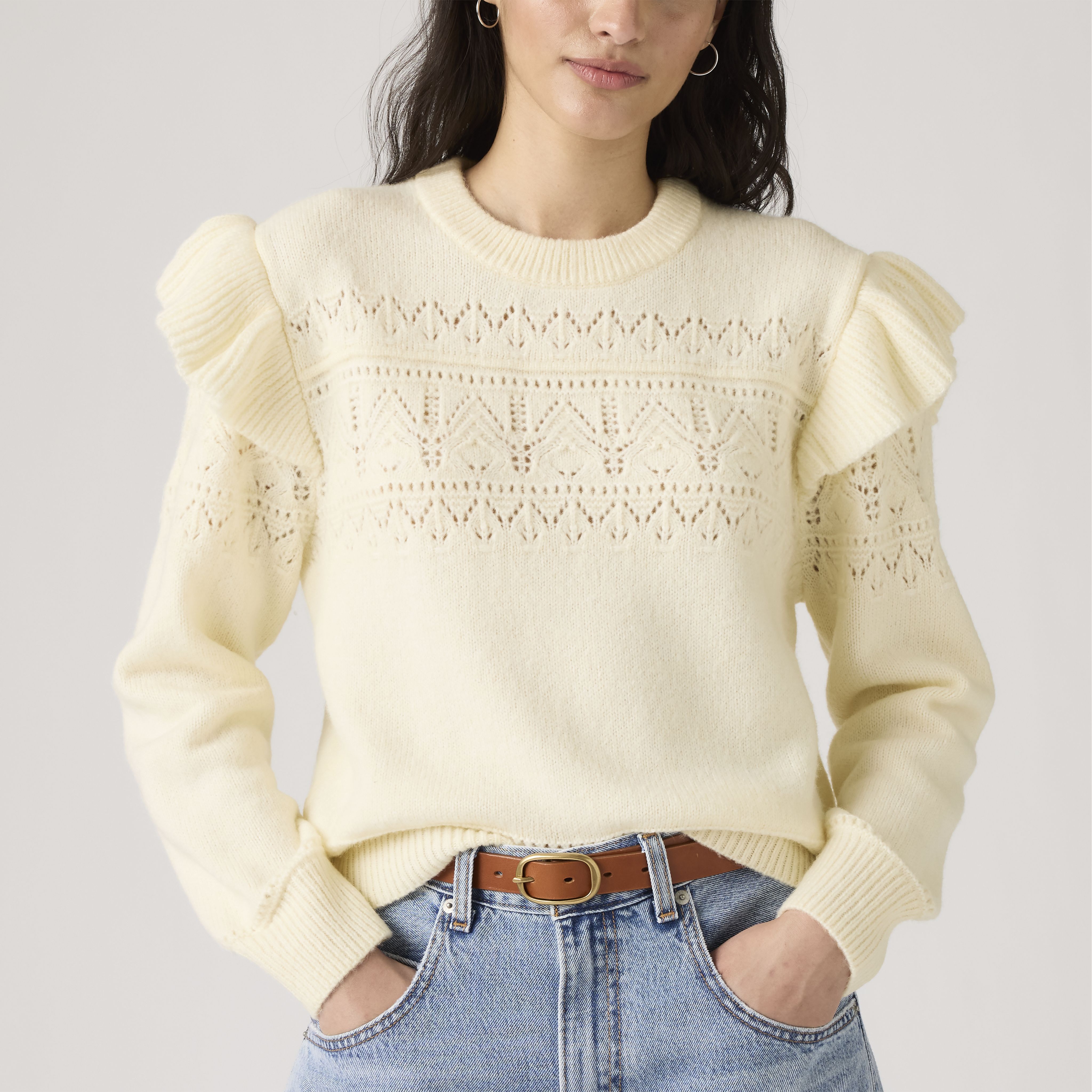 Pull manche à volants Shane 4