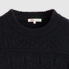 Shane Flutter Sleeve Sweater — Anthracite Night - Black 6