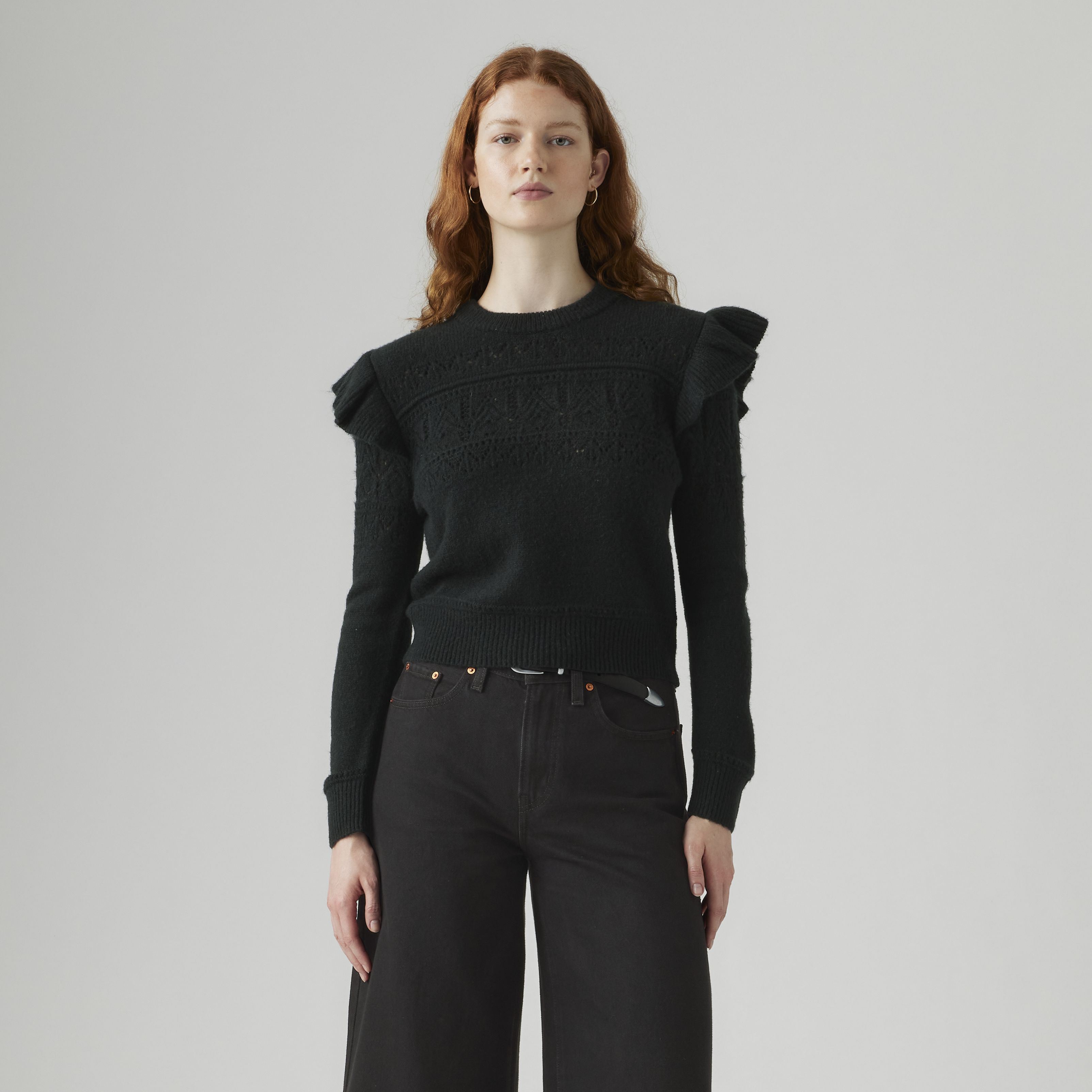 Shane Flutter Sleeve Sweater 8