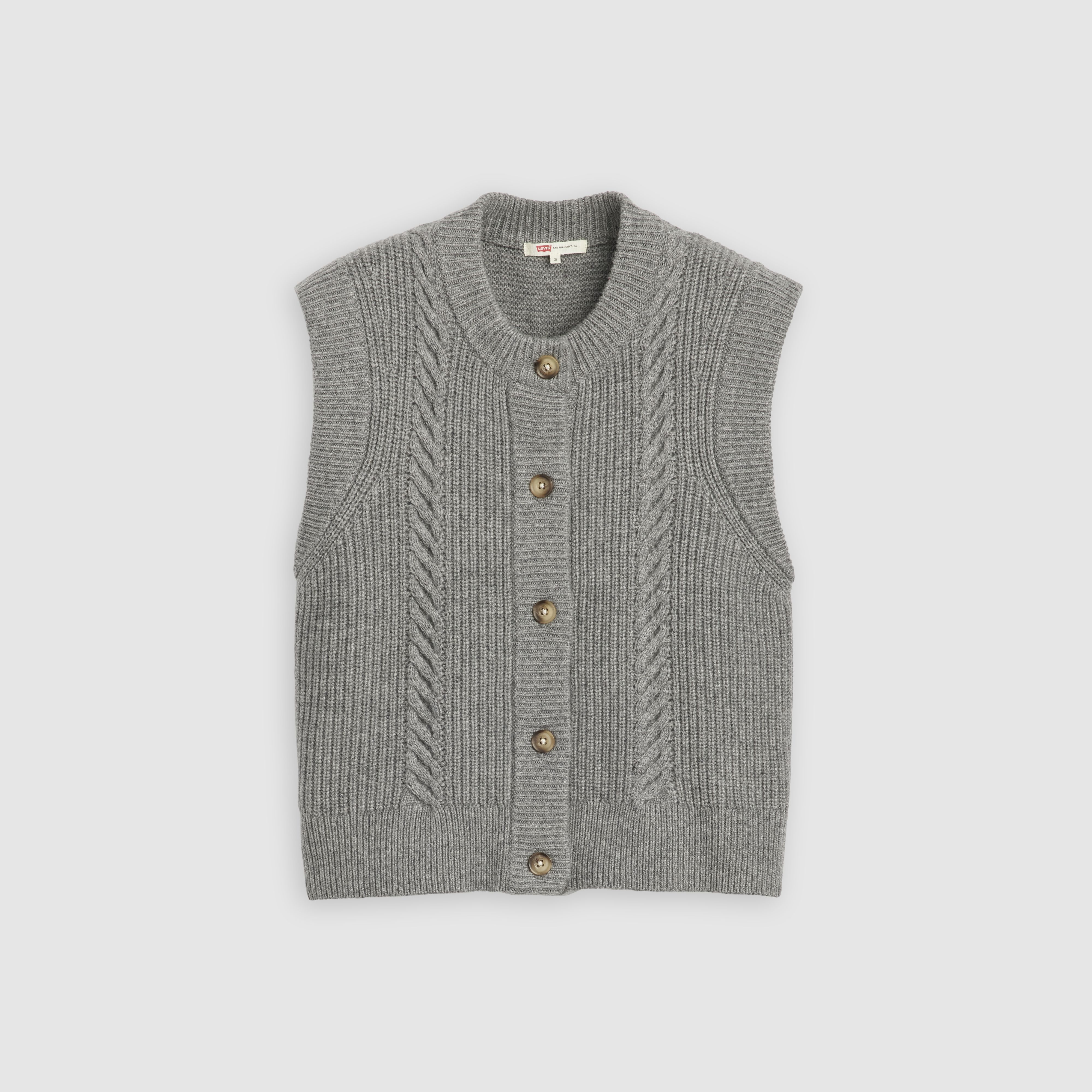 Ines Cable Sweater Vest 5