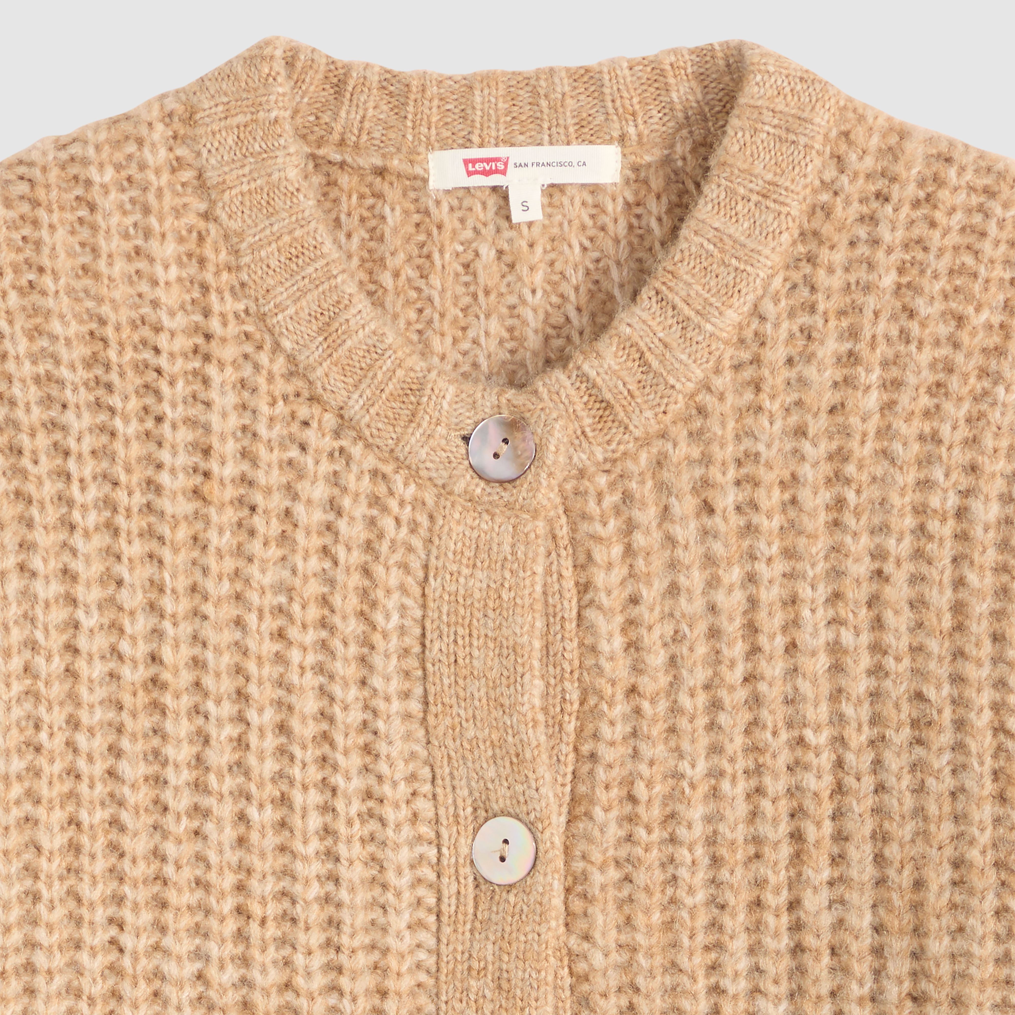 Cardigan Luna con bottoni di conchiglia 6