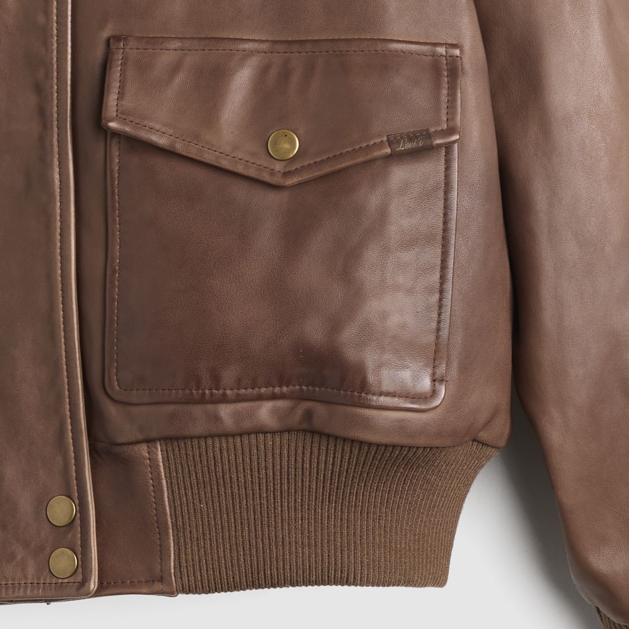 Kennedy Leather Dad Jacket 7
