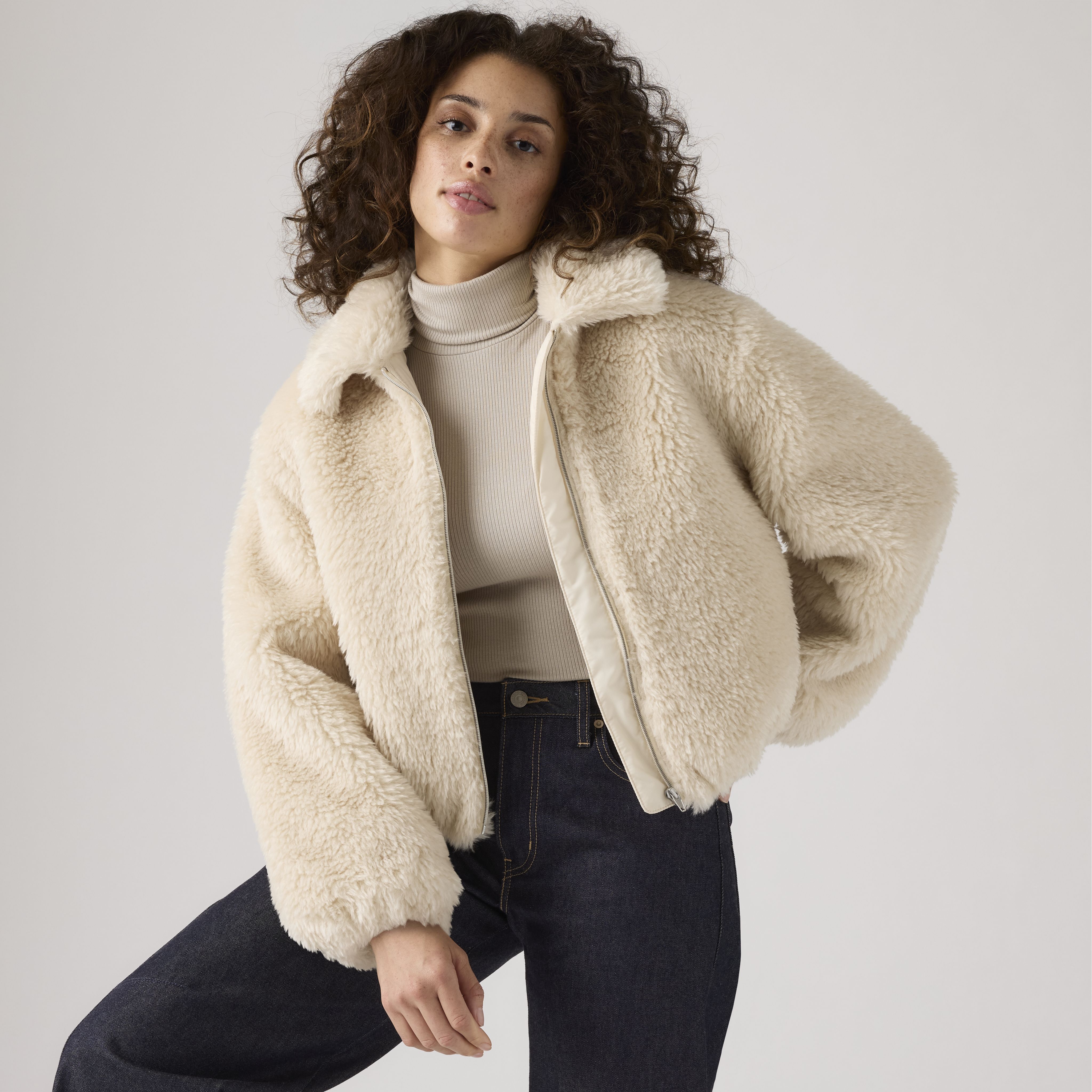 Elle Sherpa Jacket 1