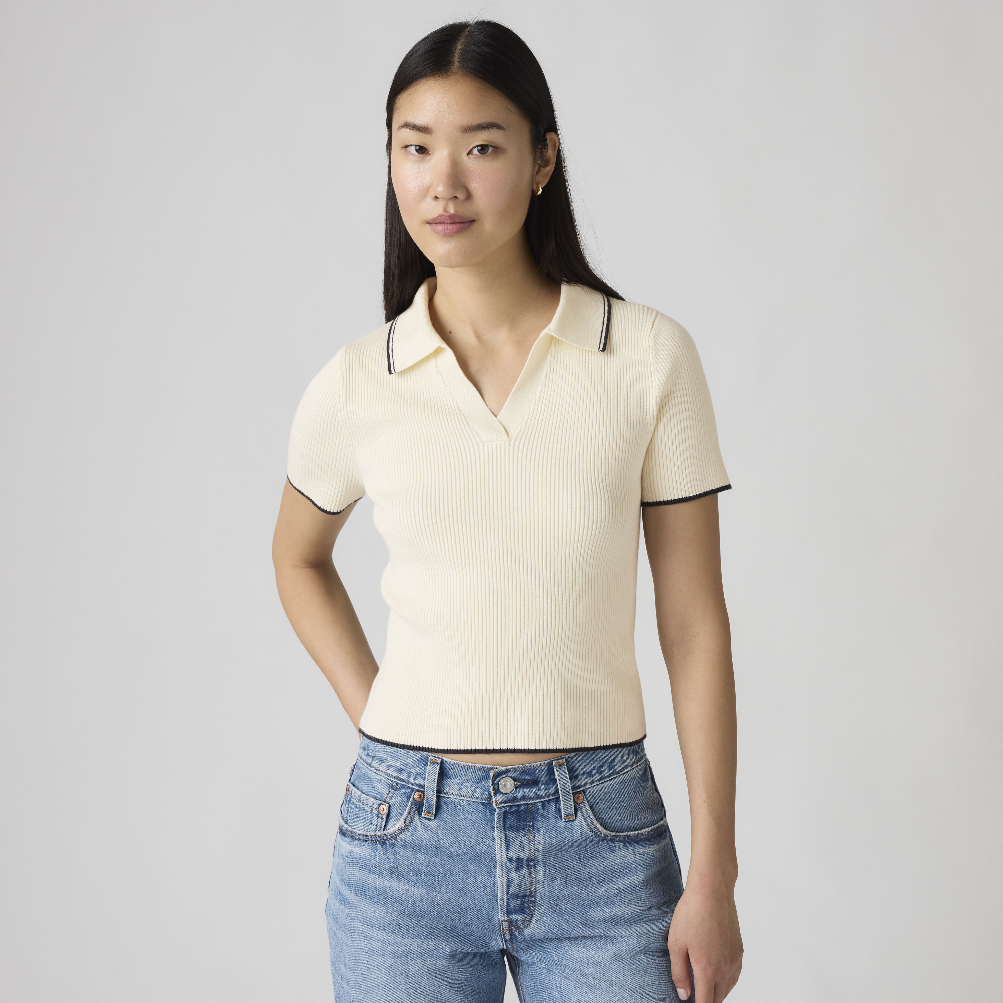 Faith Polo Sweater 1
