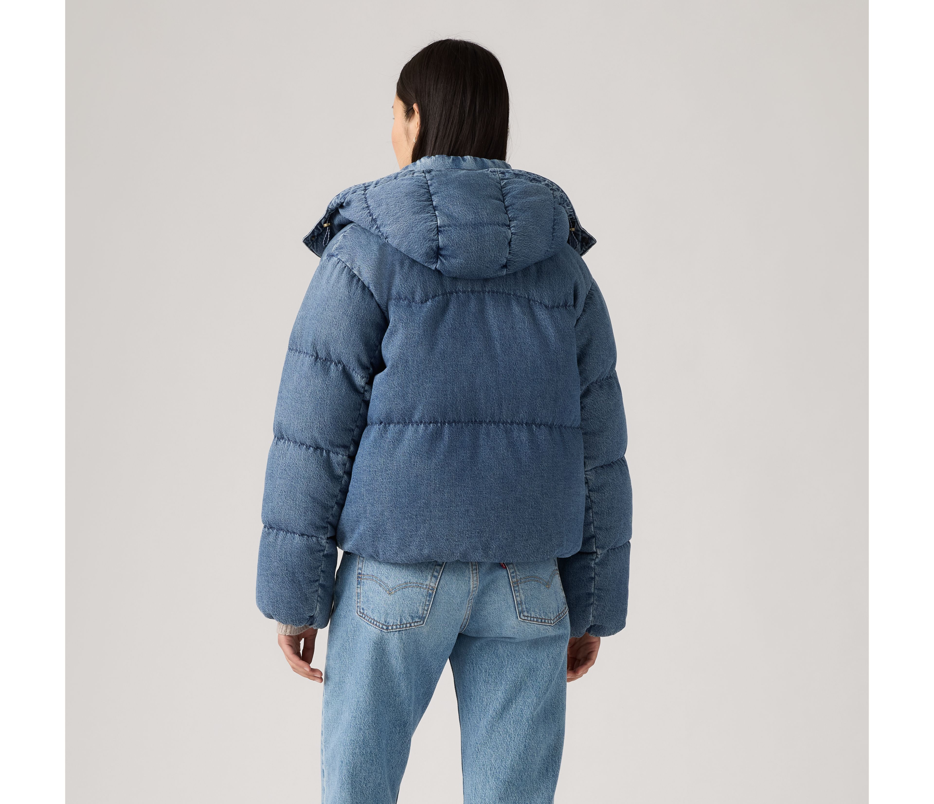 Western Bubble Shortie Puffer Jacket