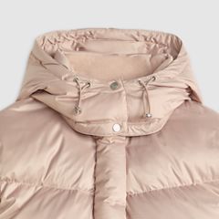 Western Bubble Shortie Puffer Jacket — Sphinx - Red 6