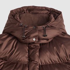 Western Bubble Shortie Puffer Jacket — Bracken - Brown 6