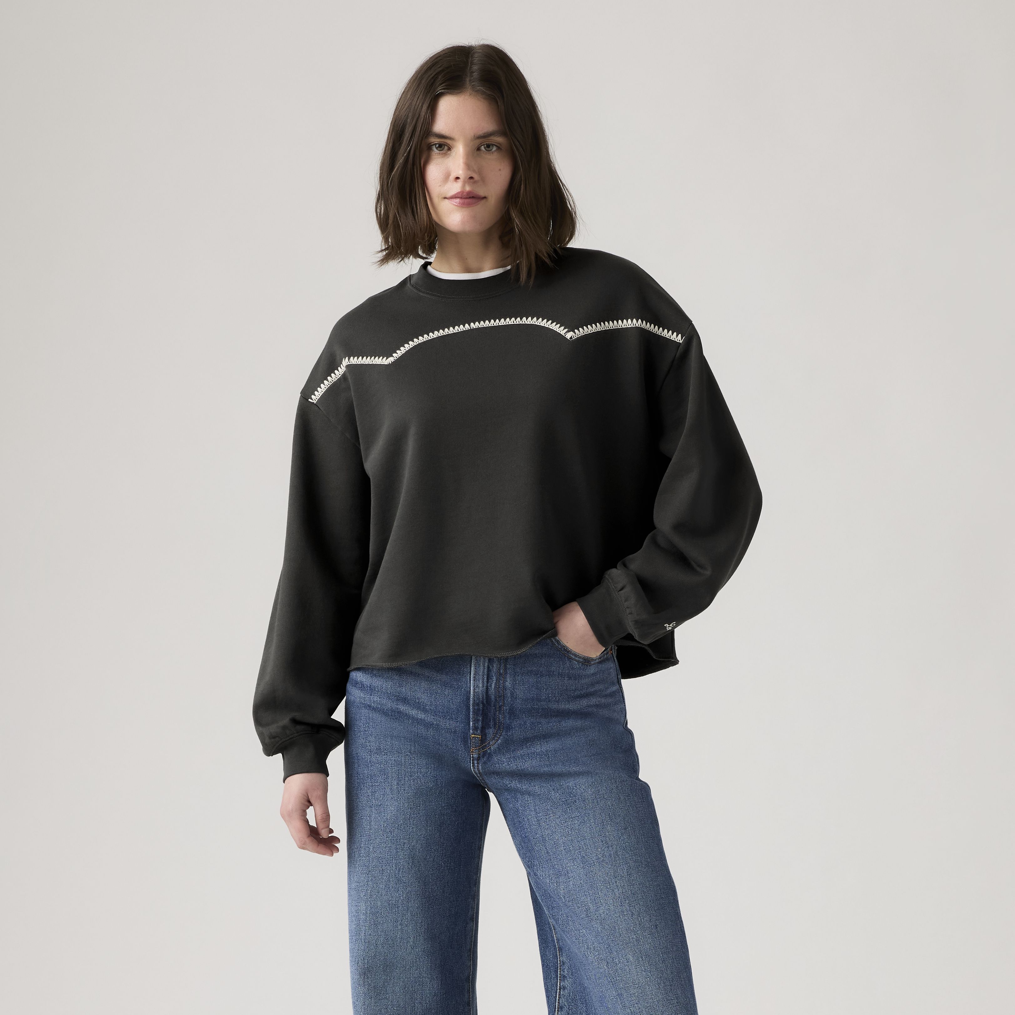 Leo Western Yolk Sweatshirt 13
