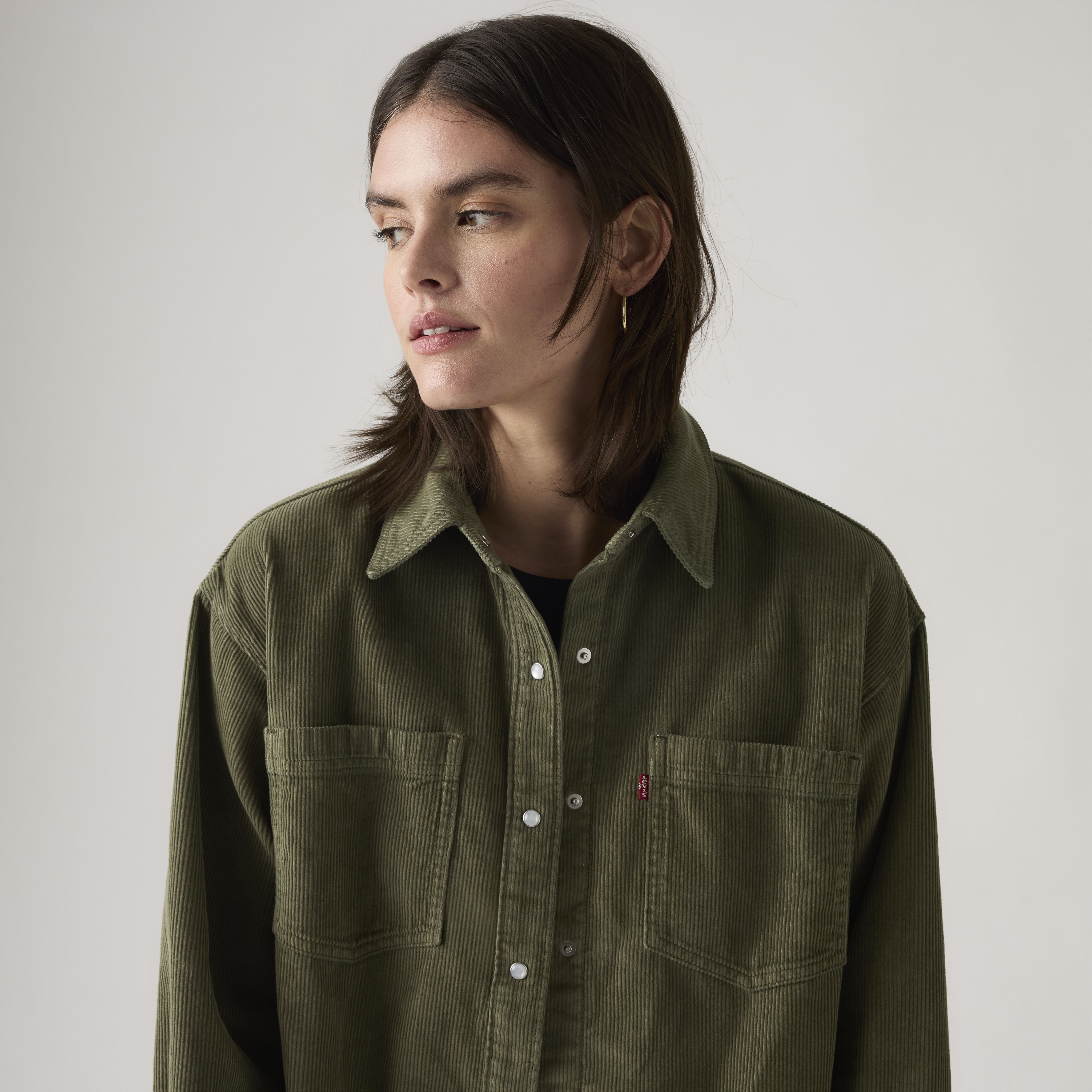 Iris Corduroy Overshirt 4
