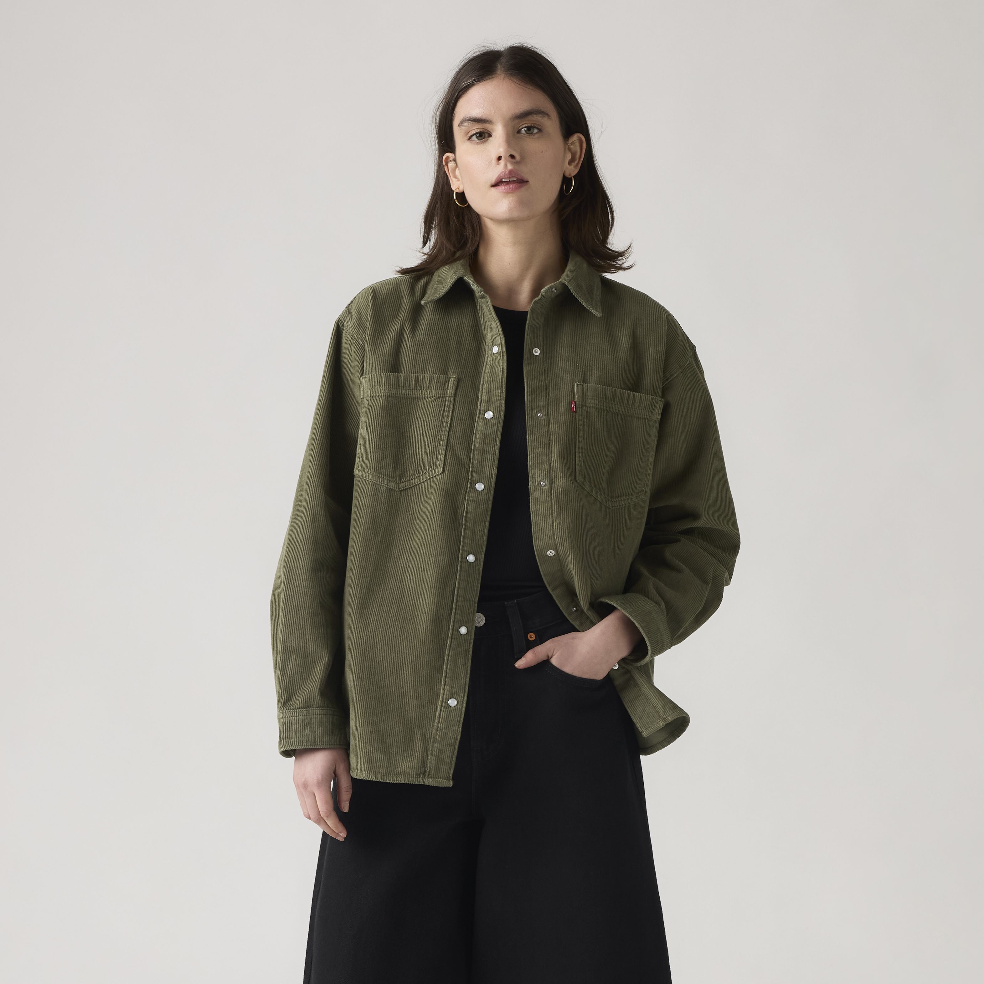 Iris Corduroy Overshirt 5