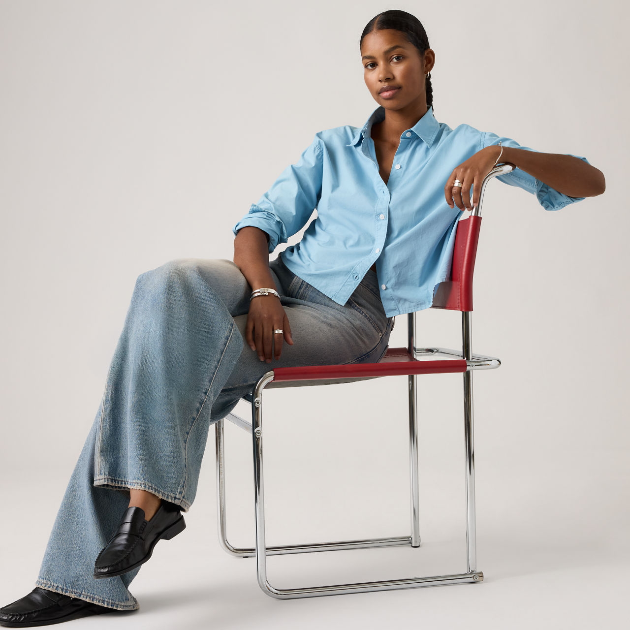 Cropped Harlie Shirt 2