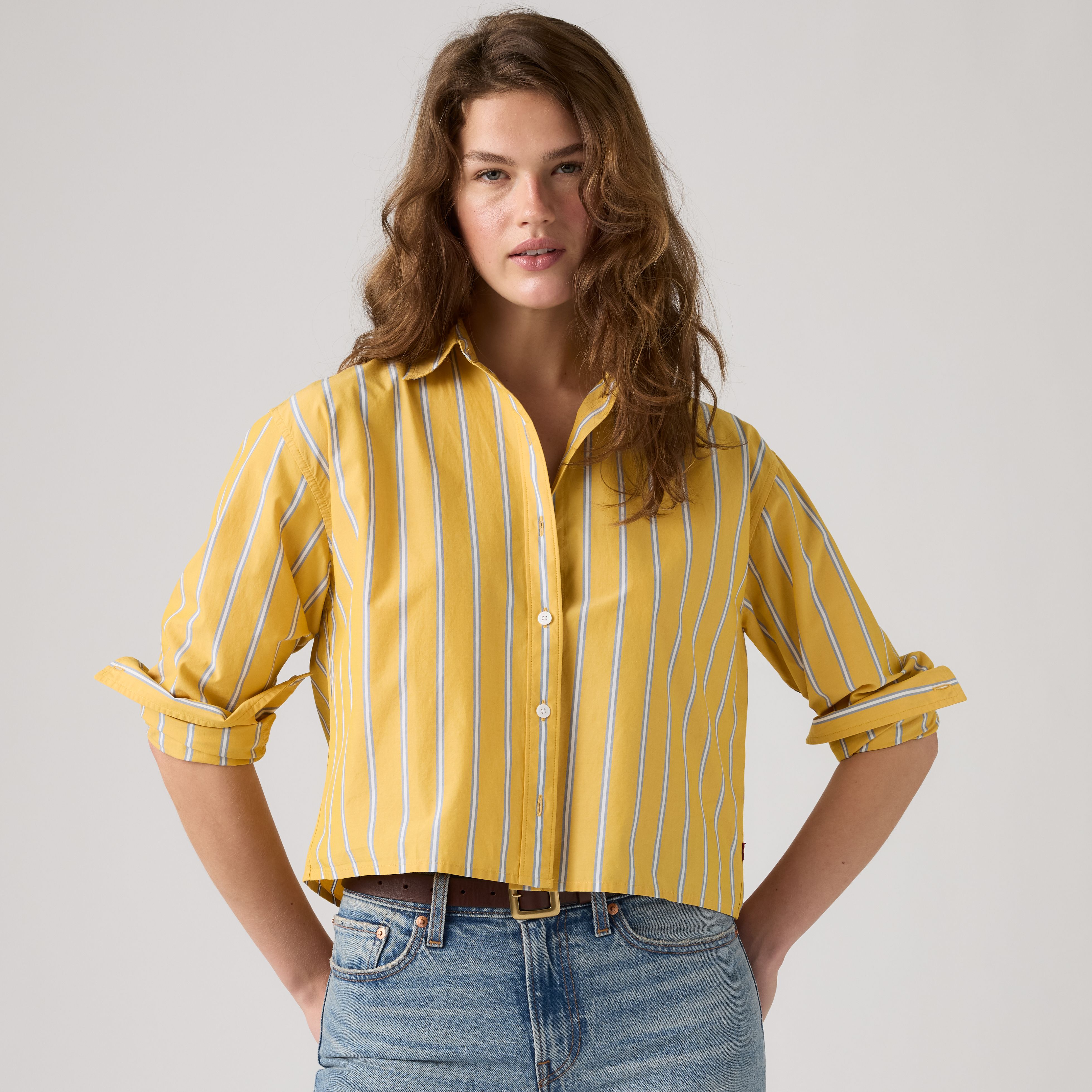 Cropped Harlie Shirt 1