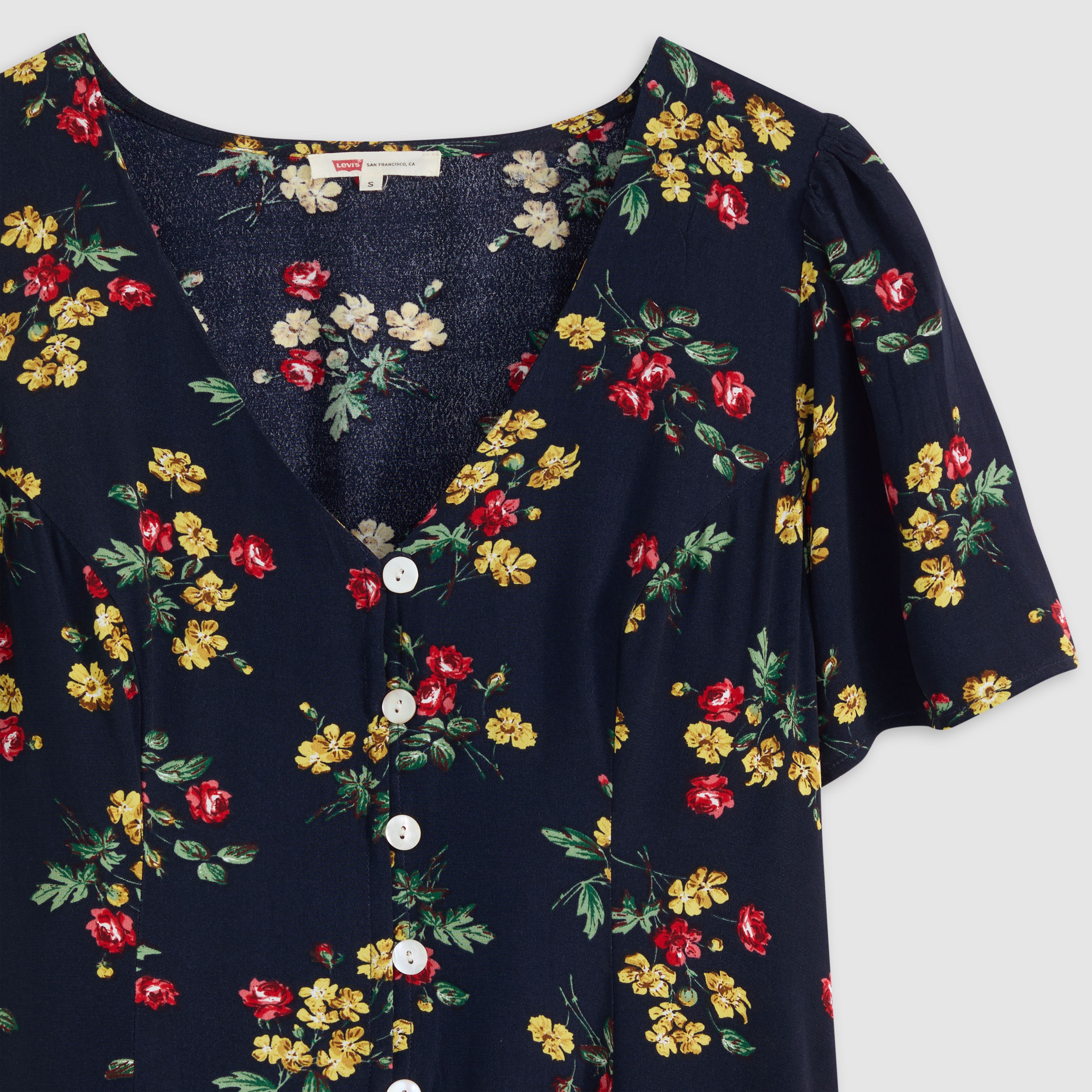 Gianni Short Sleeve Mini Dress 6