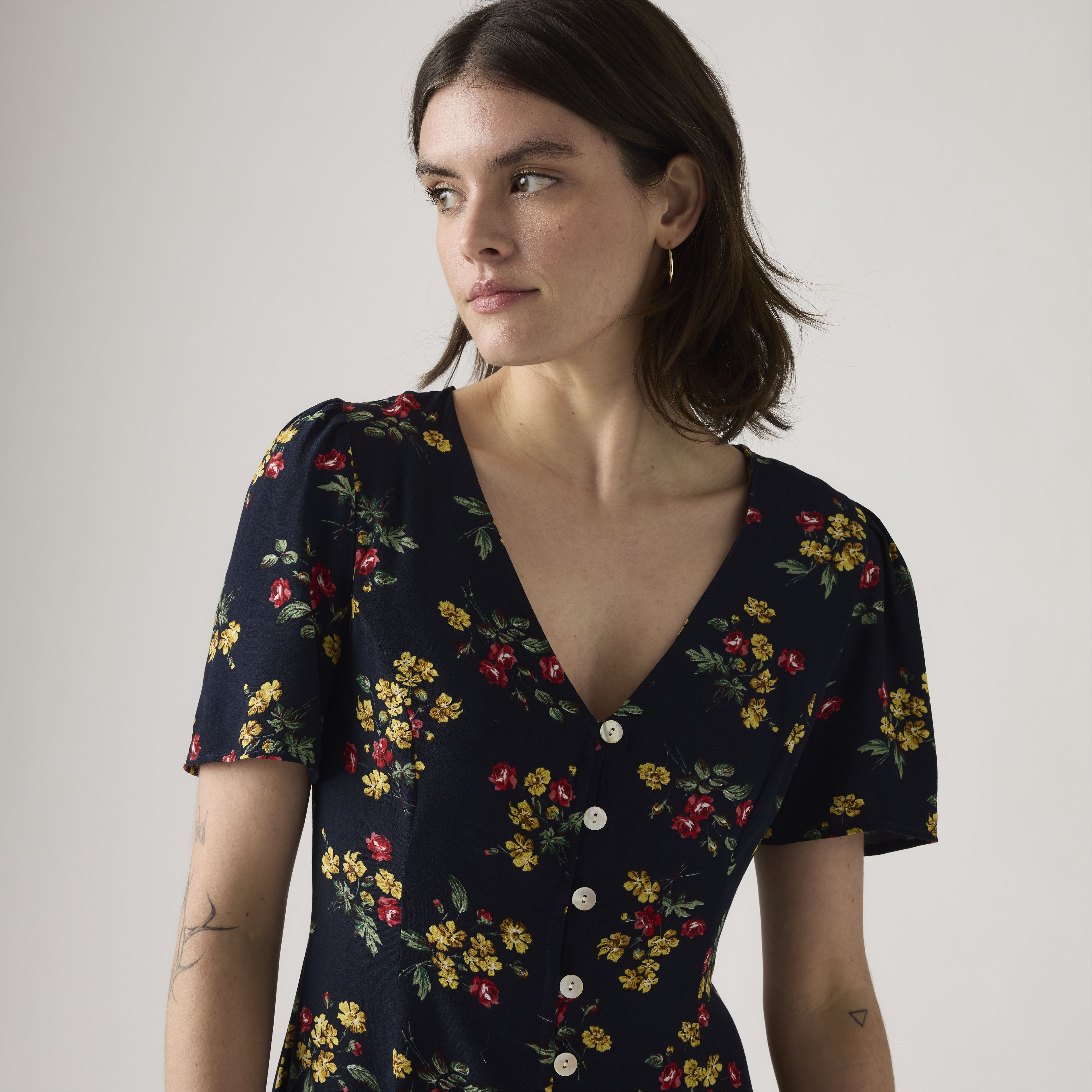 Gianni Short Sleeve Mini Dress 4