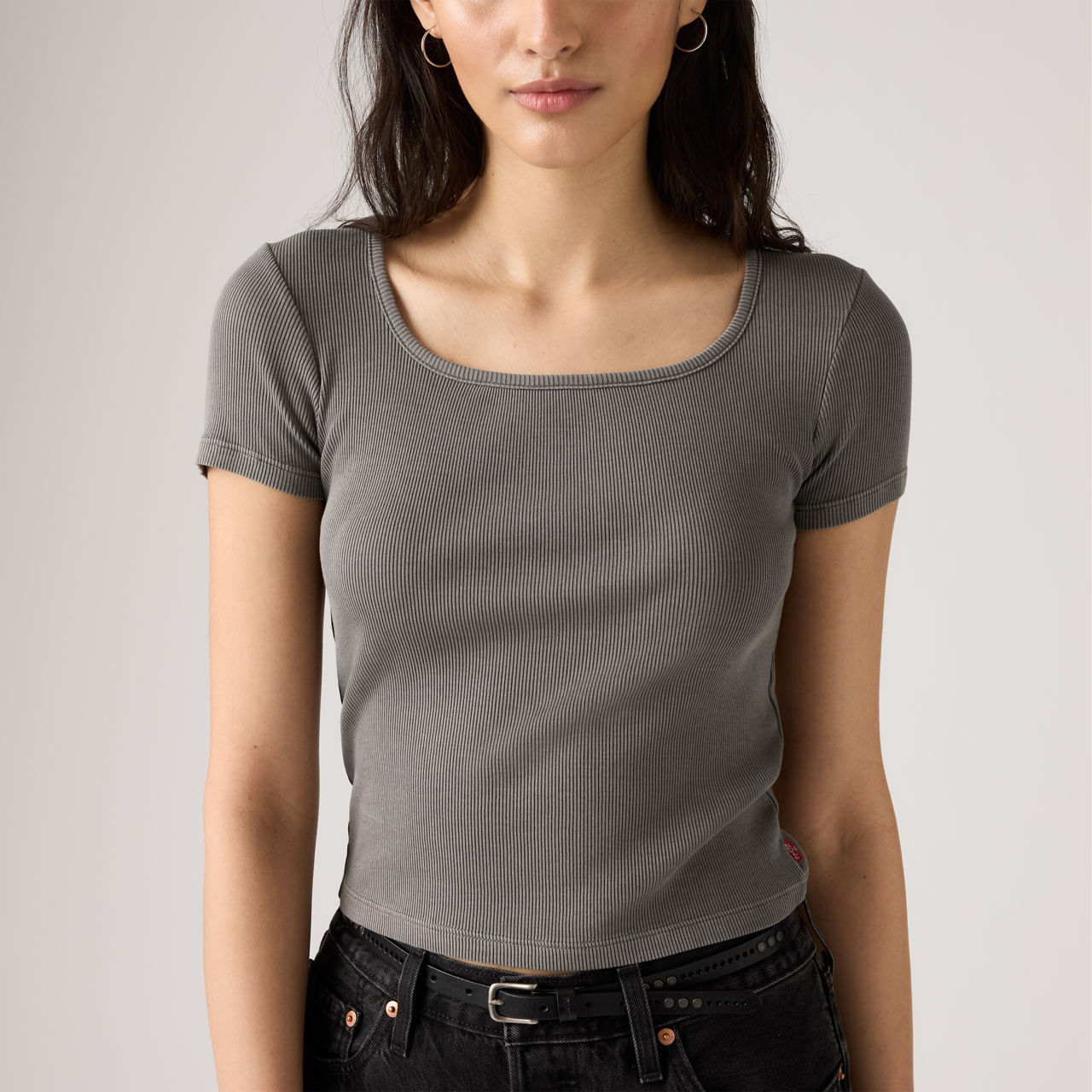 Essential Square Neck Tee 4
