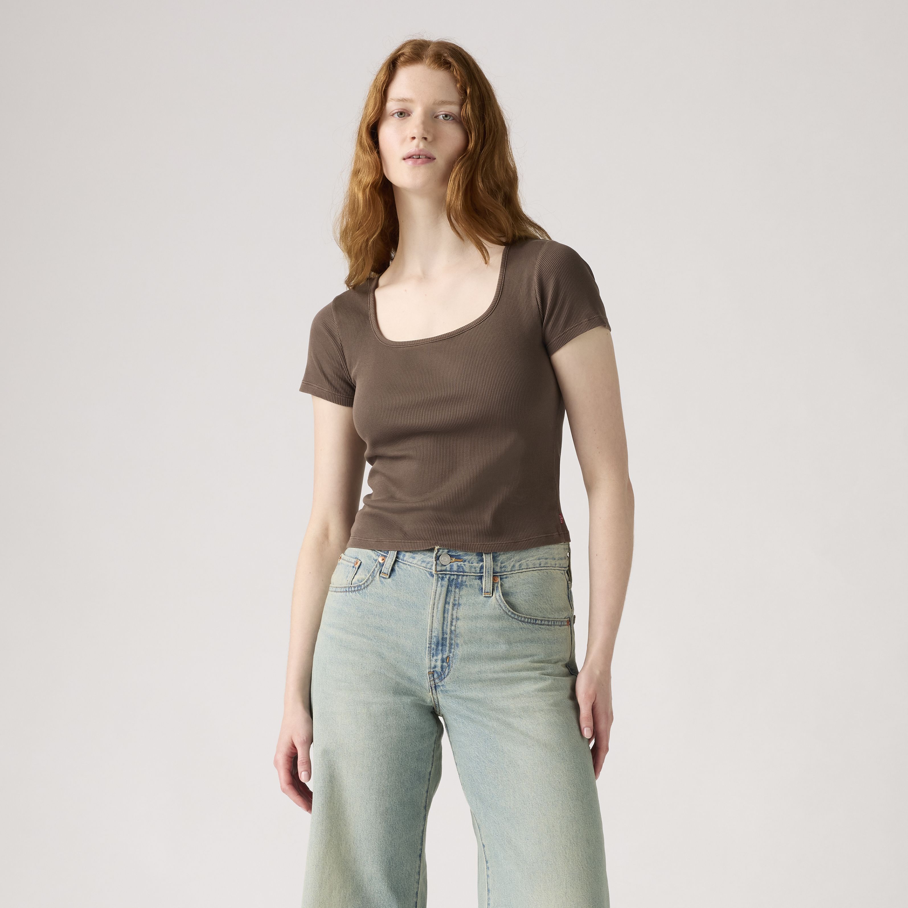 Essential Square Neck T-shirt 12