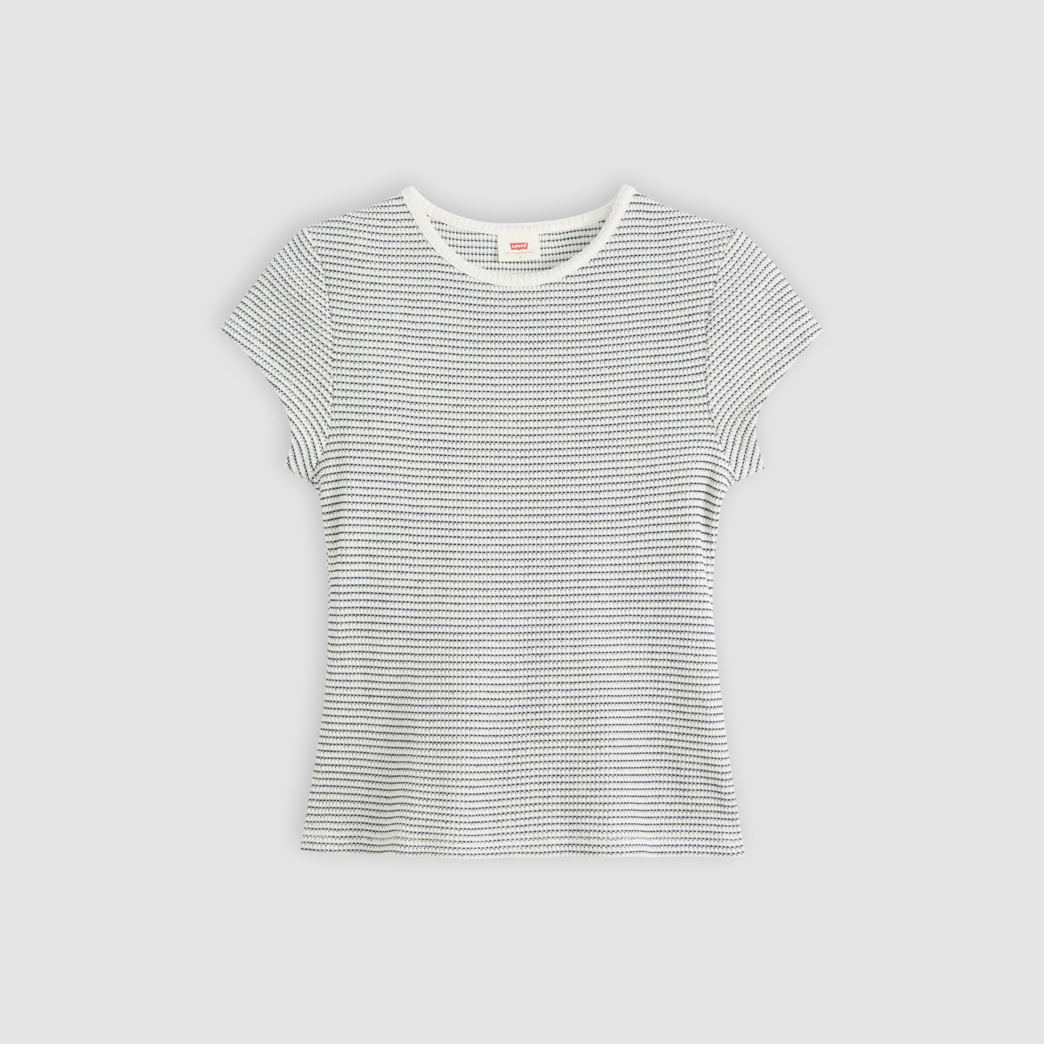 Dry Goods Waffle Cap-Sleeve Tee 5