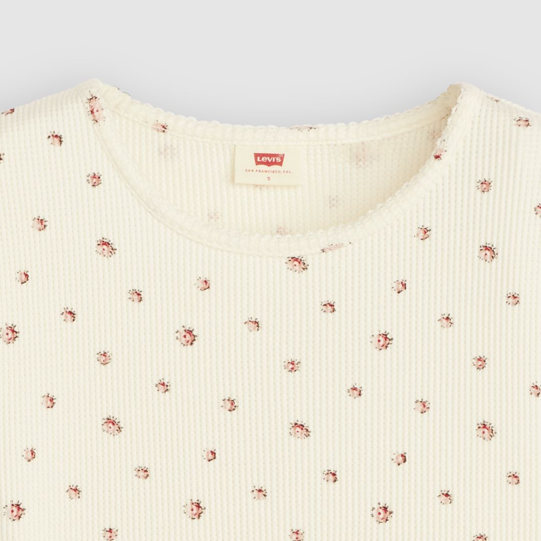 Dry Goods Waffle Cap-Sleeve Tee 6