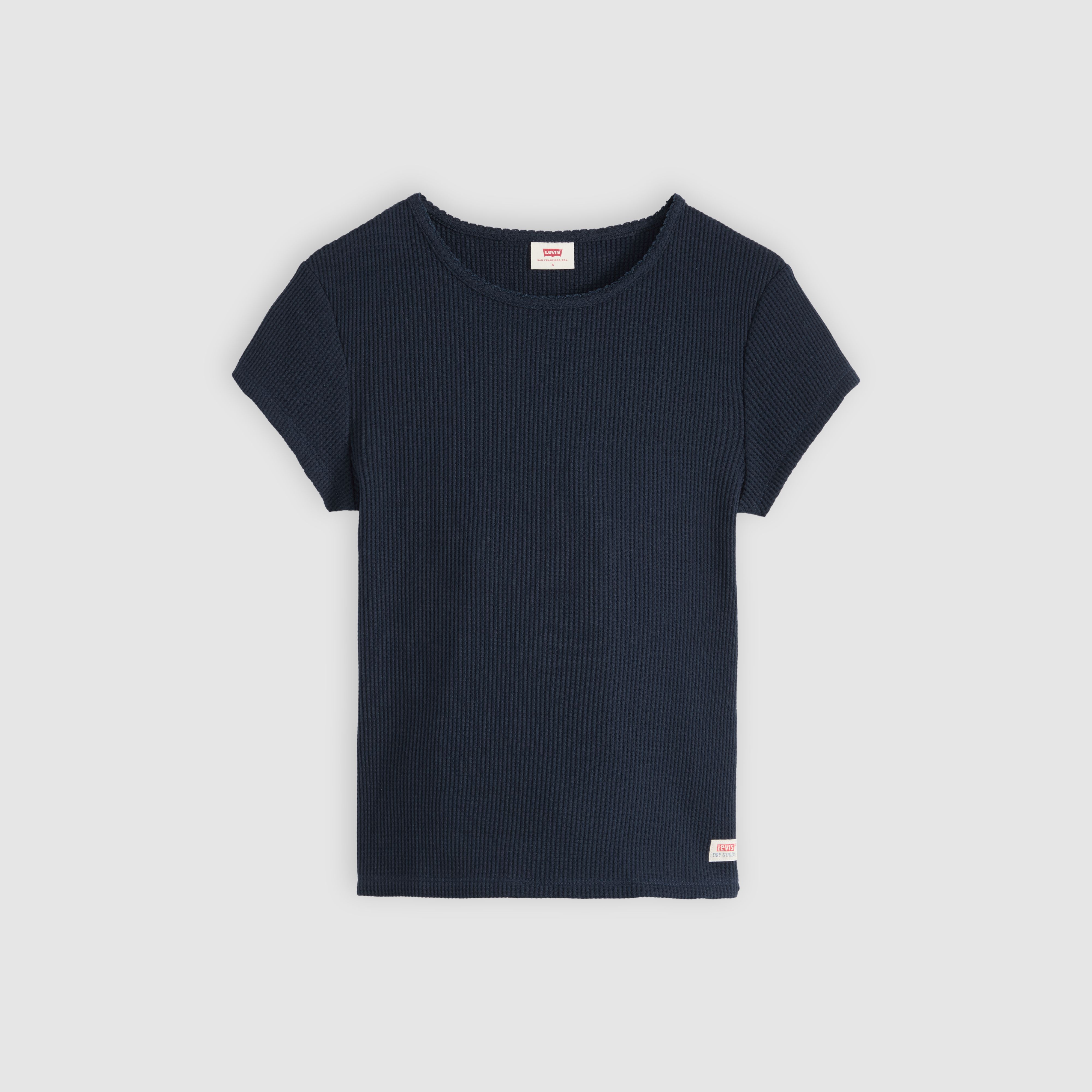 Dry Goods Waffle Cap Tee 5