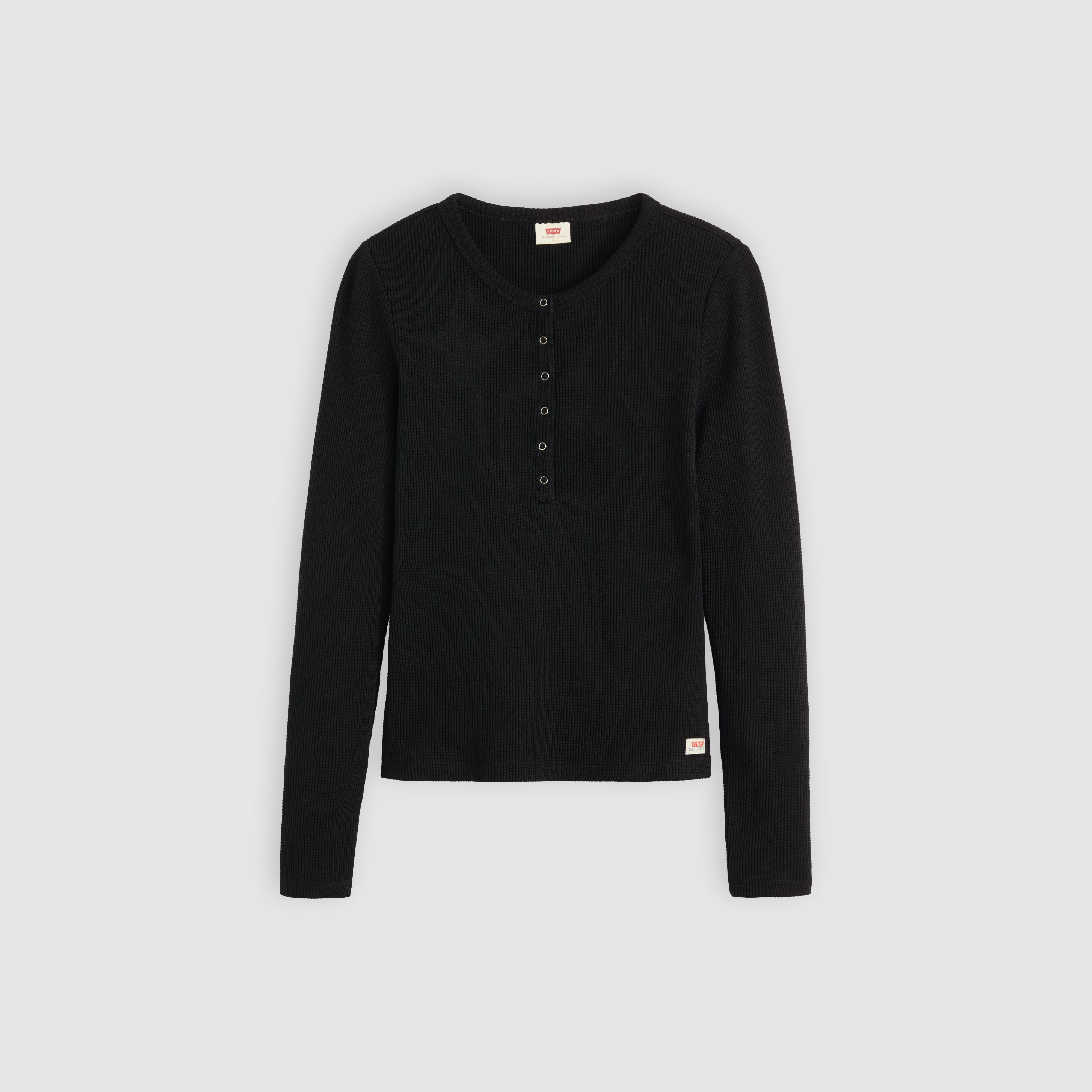 Dry Goods Waffle Henley 5