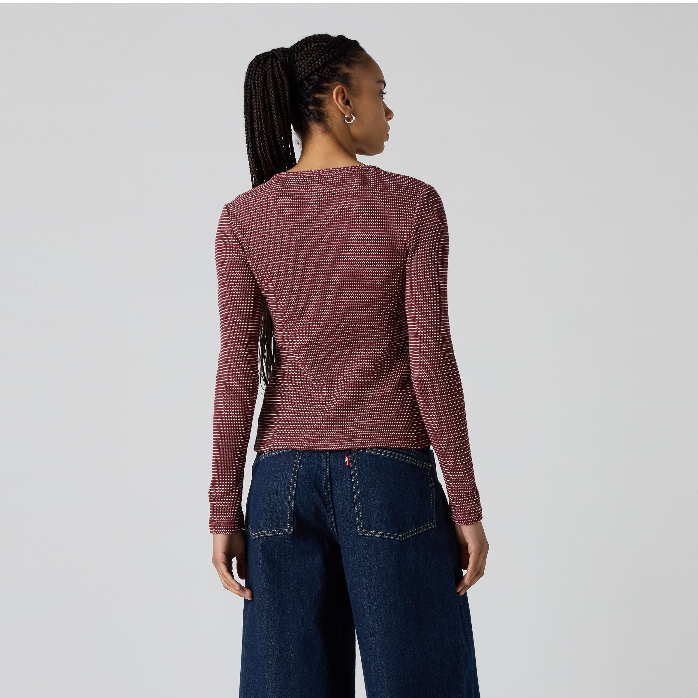 Dry Goods Waffle Henley 3