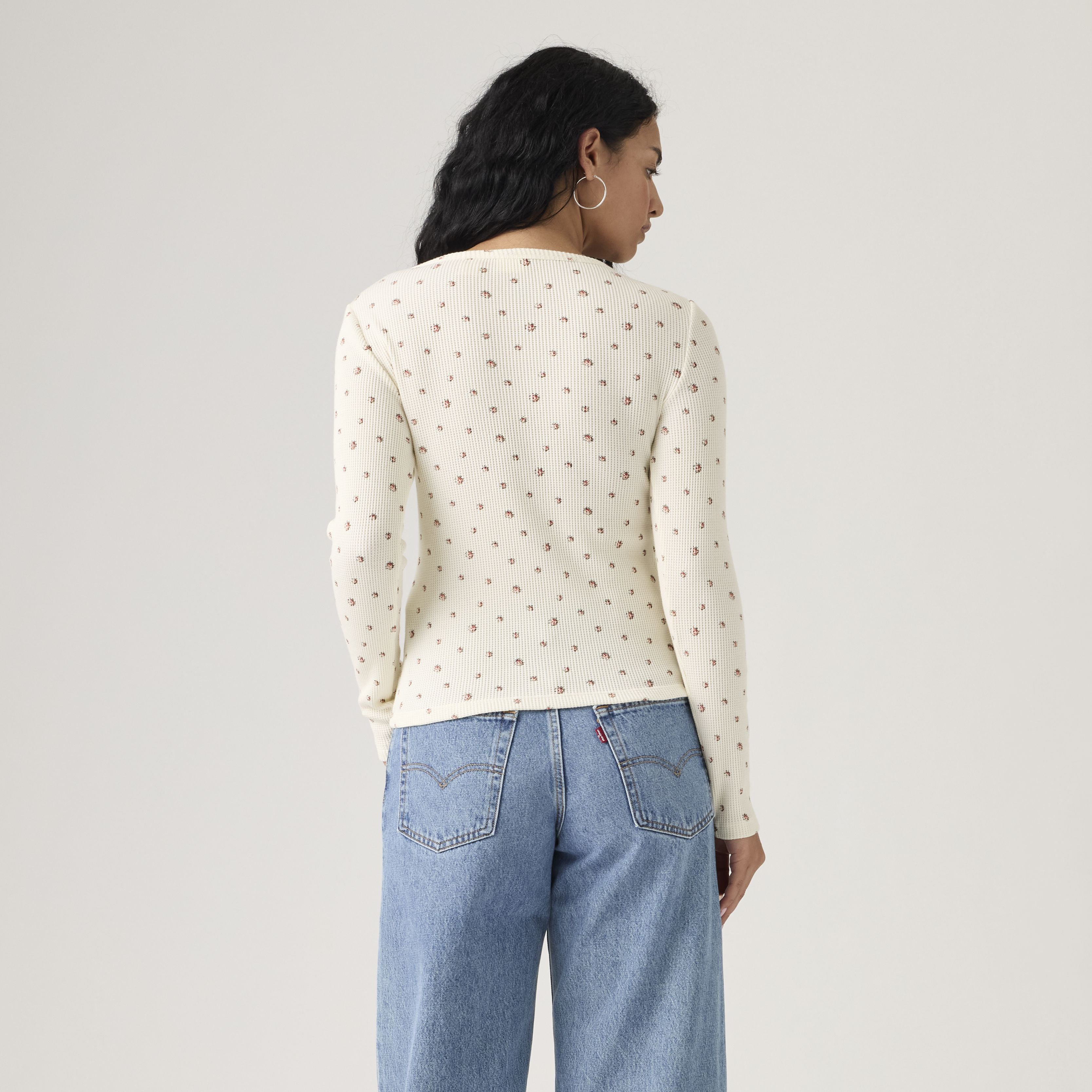 Dry Goods Women's Waffle Henley 4