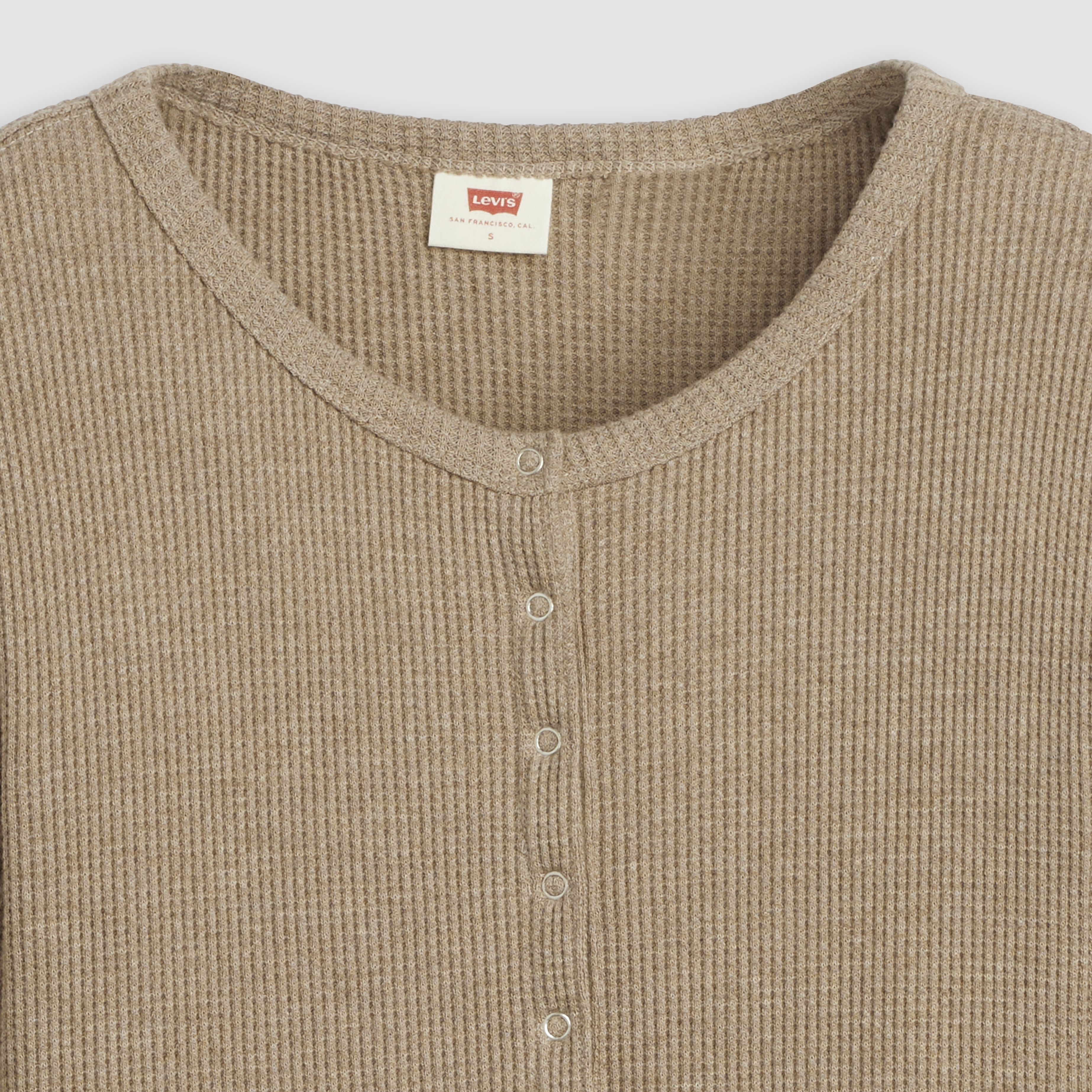 Dry Goods Waffle Henley 6