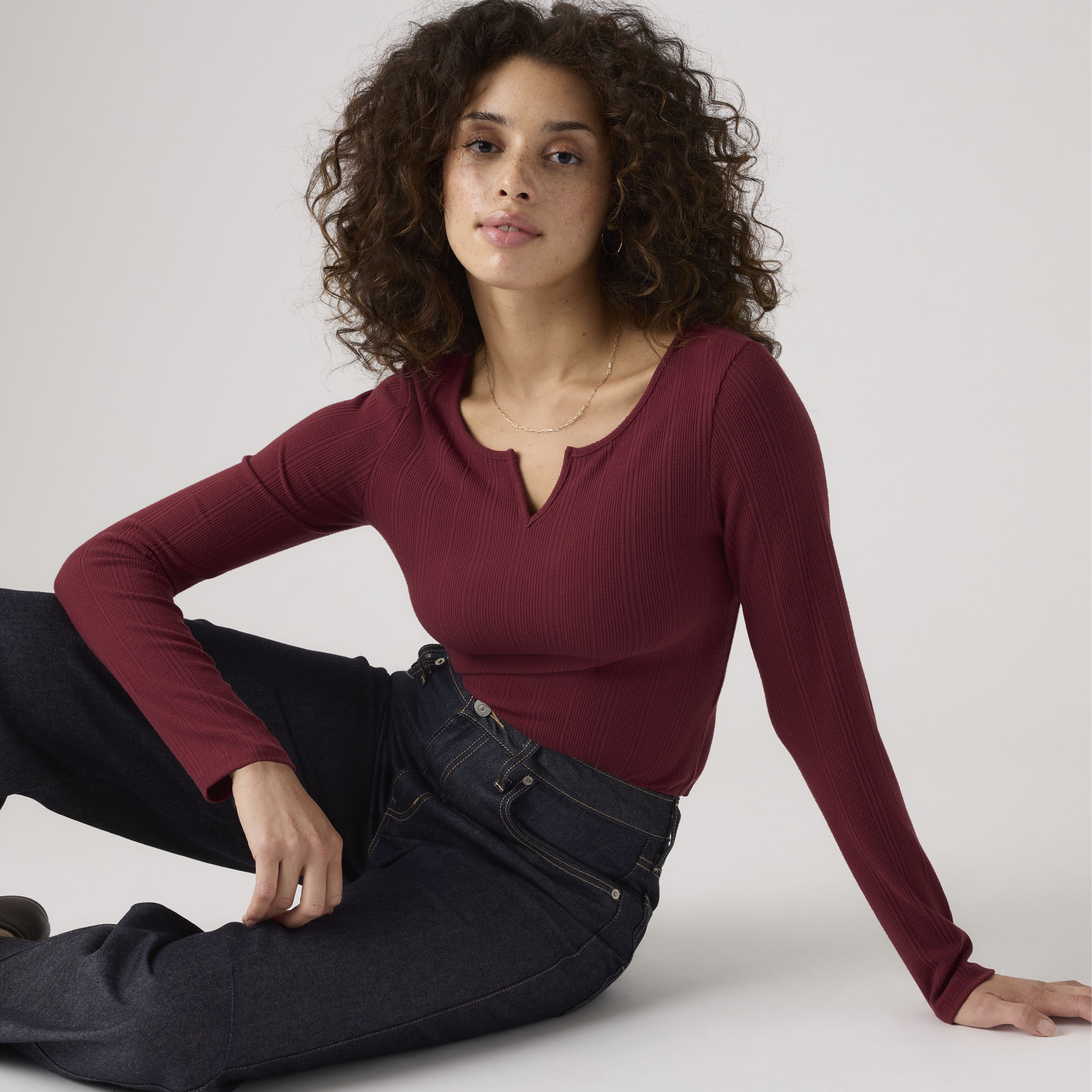 Dry Goods Women's Supersoft Long-Sleeve Tee 1