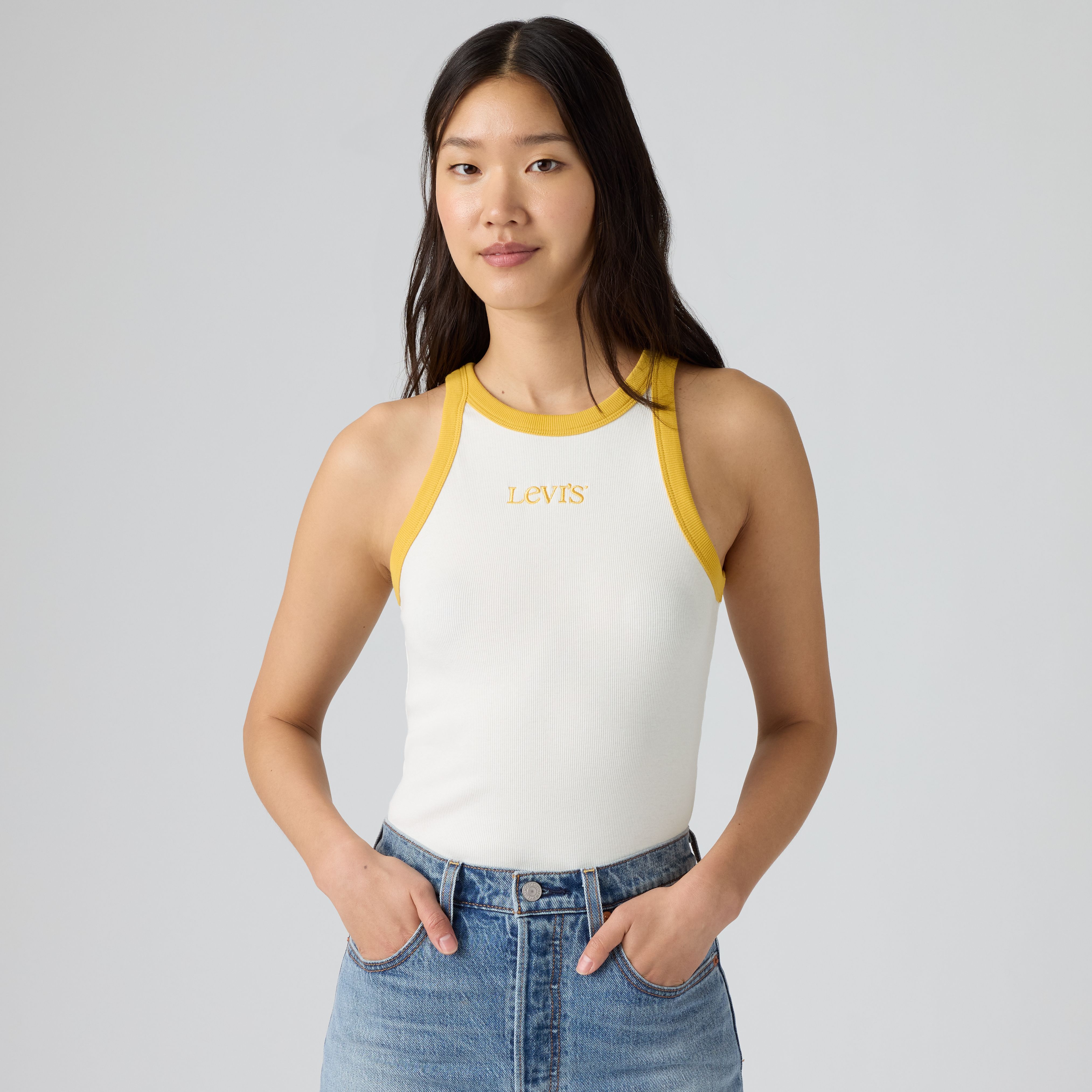 Graphic Essential Racer Tank Top 1
