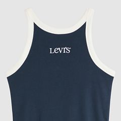 Graphic Essential Racer Tank — Tank Club Logo Emb Navy Blazer - Blue 6